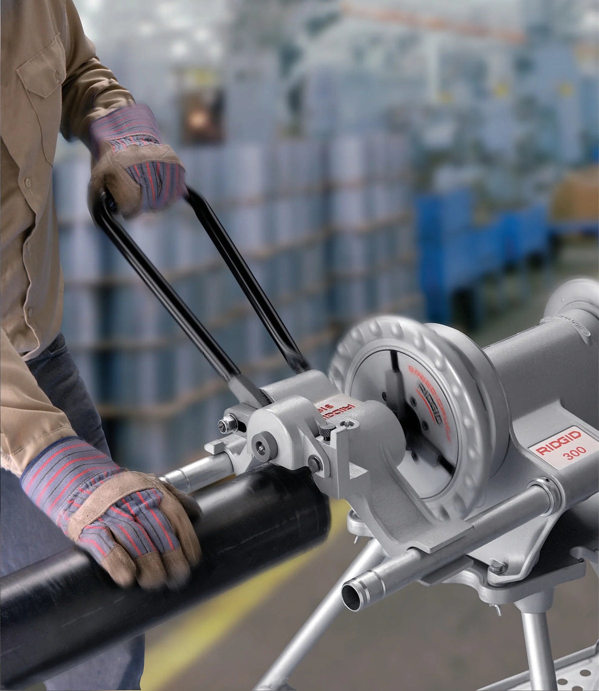 RIDGID 48307R - Ranuradora de rodillos para 300 compacta/1233 - Vista 3