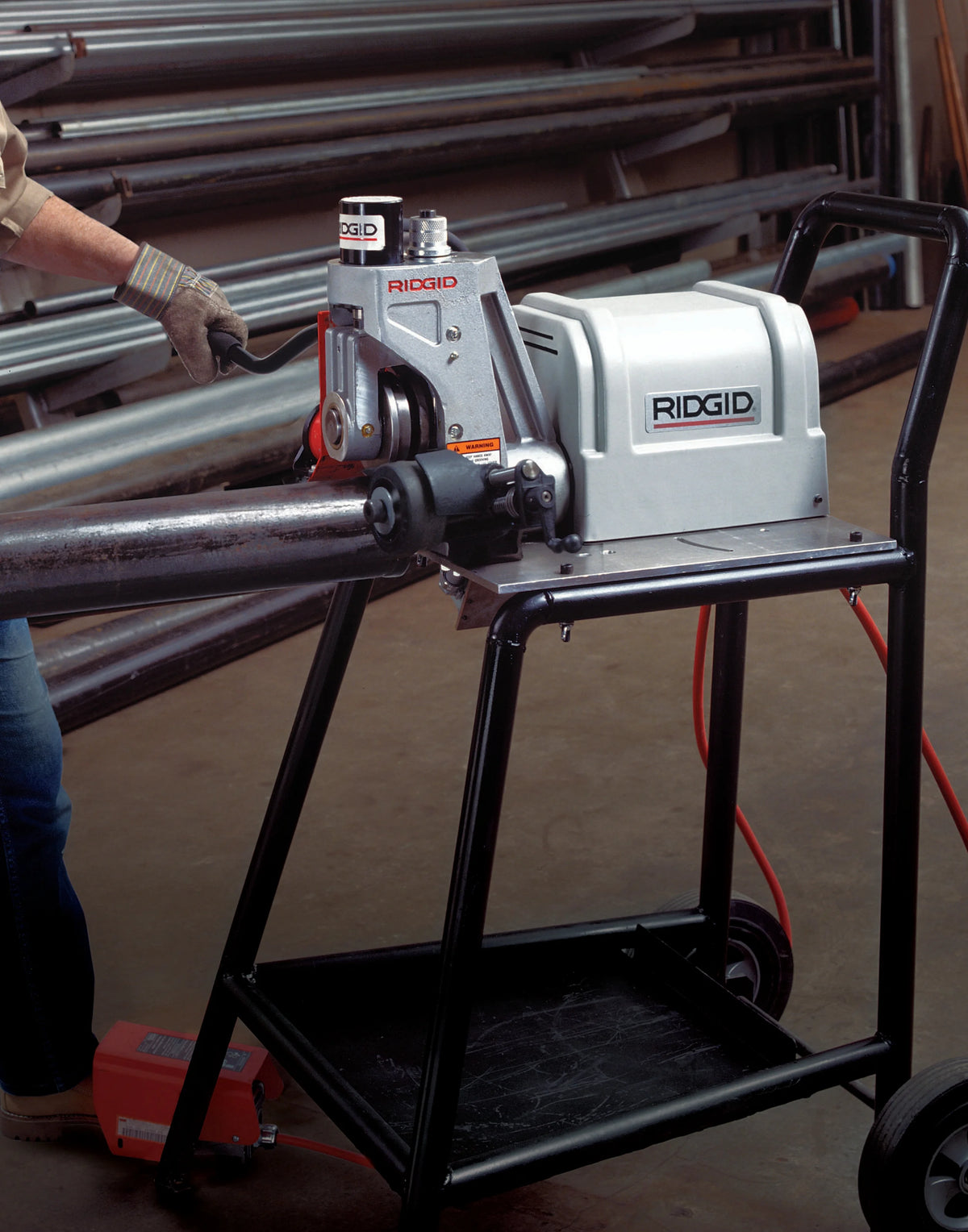 RIDGID 49217 - ROLL de Ranura 2-6 pulg. SCH 10 & 40 - Vista 3