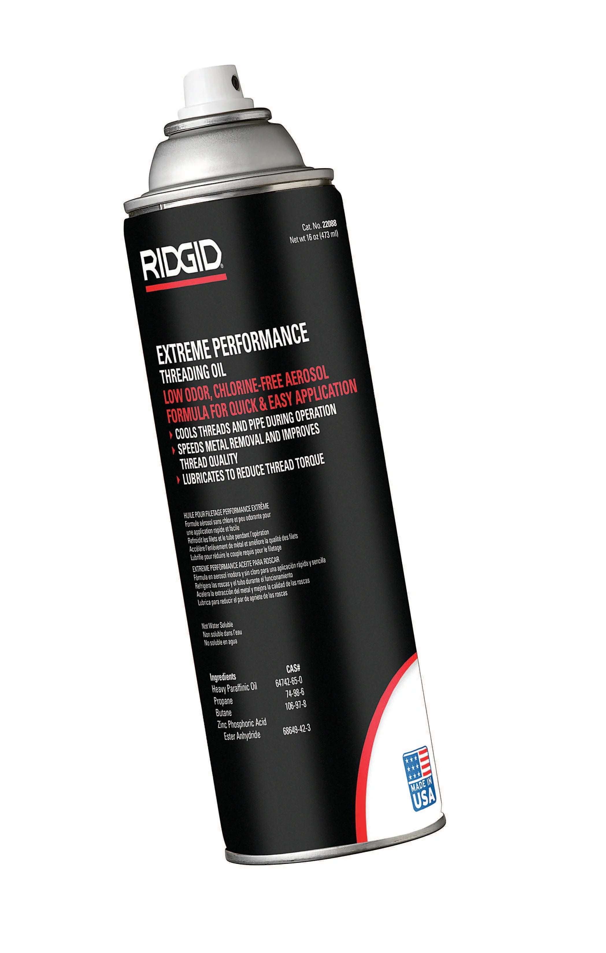 RIDGID 22088 - aceite AEROSOL Roscado - Vista 2