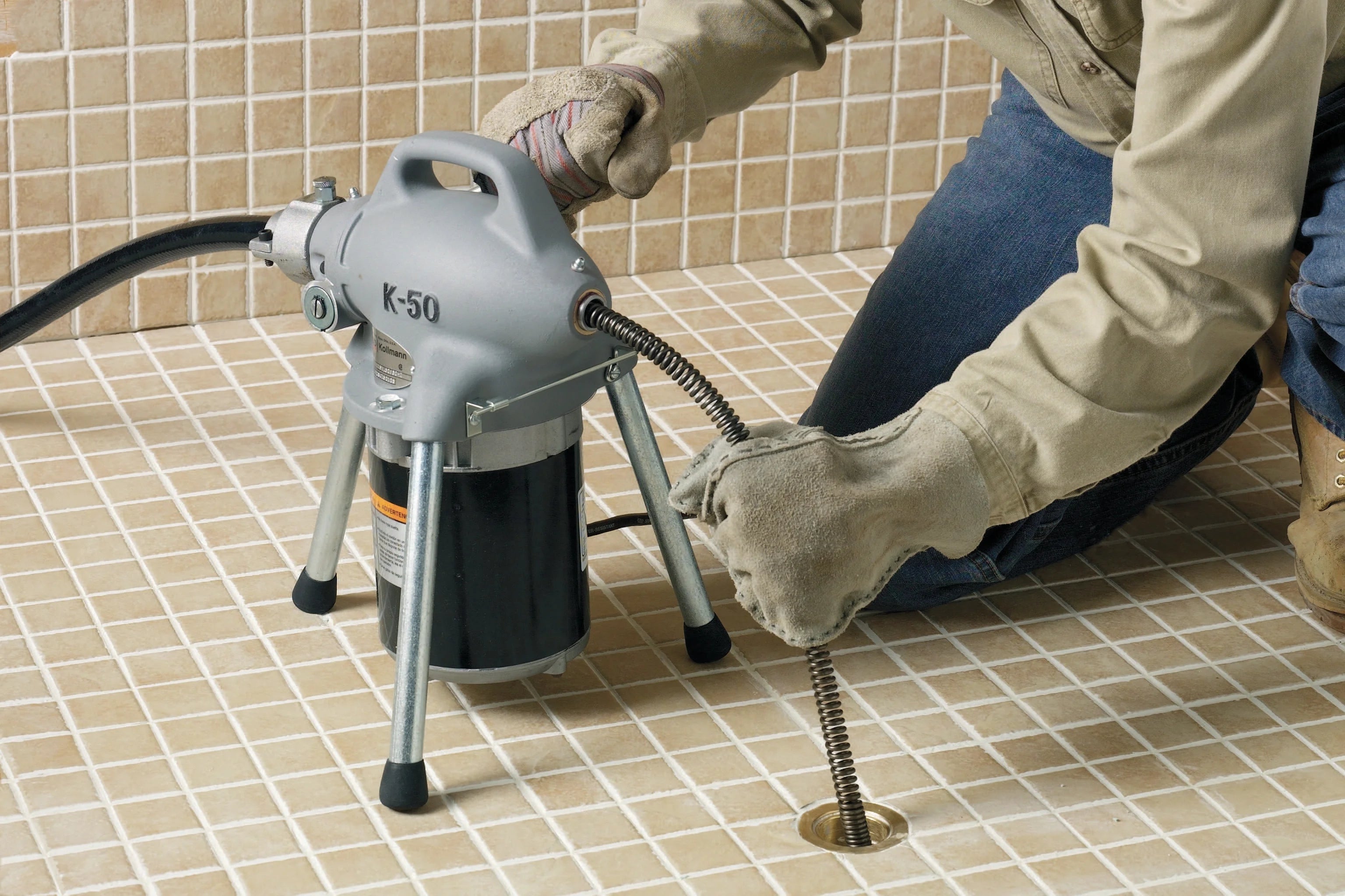 RIDGID 76485 - Máquina con adaptador A-17-A y juego de cables A-30 - Vista 3