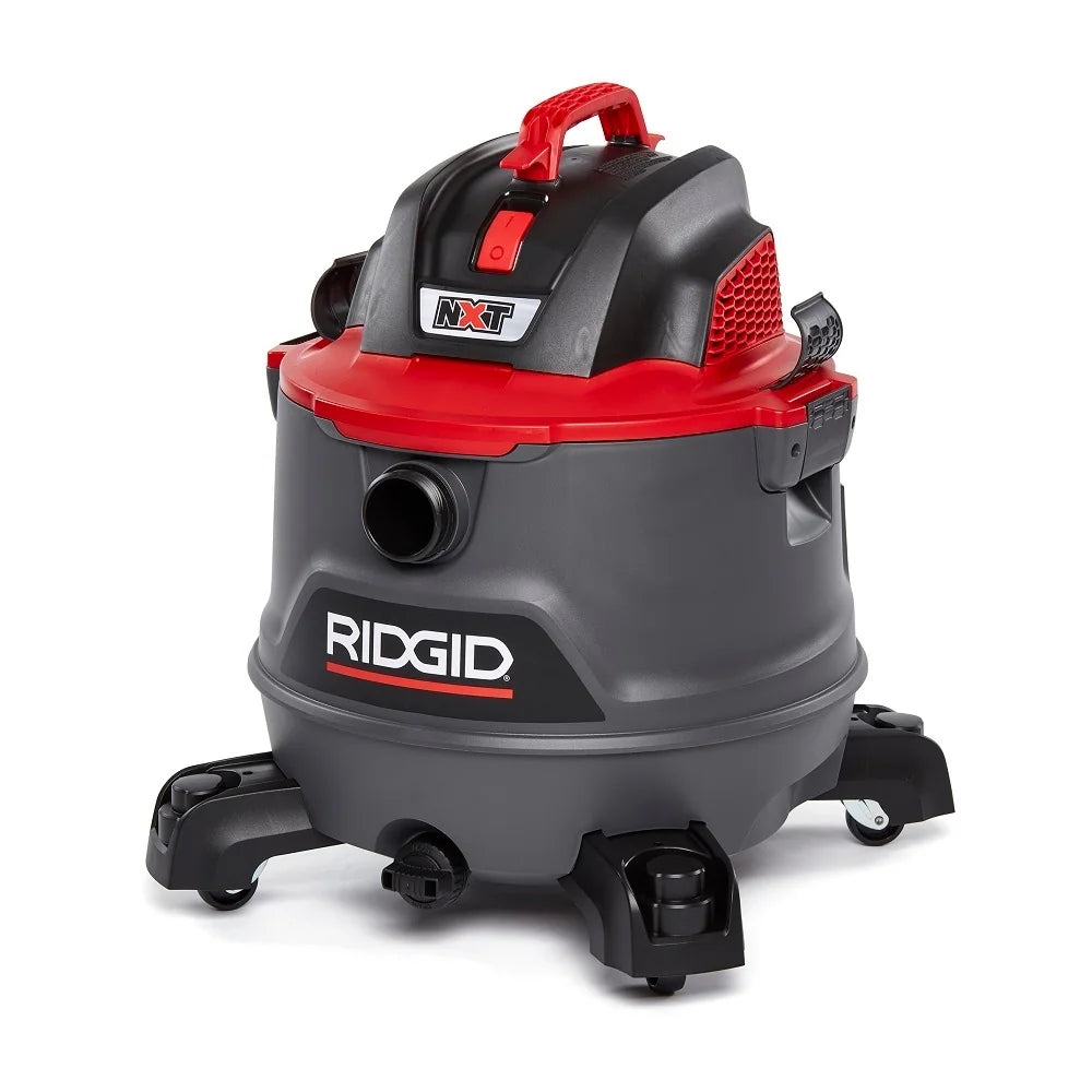 RIDGID 61753 - Aspiradora para sólidos/líquidos NXT de 14 galones con carro