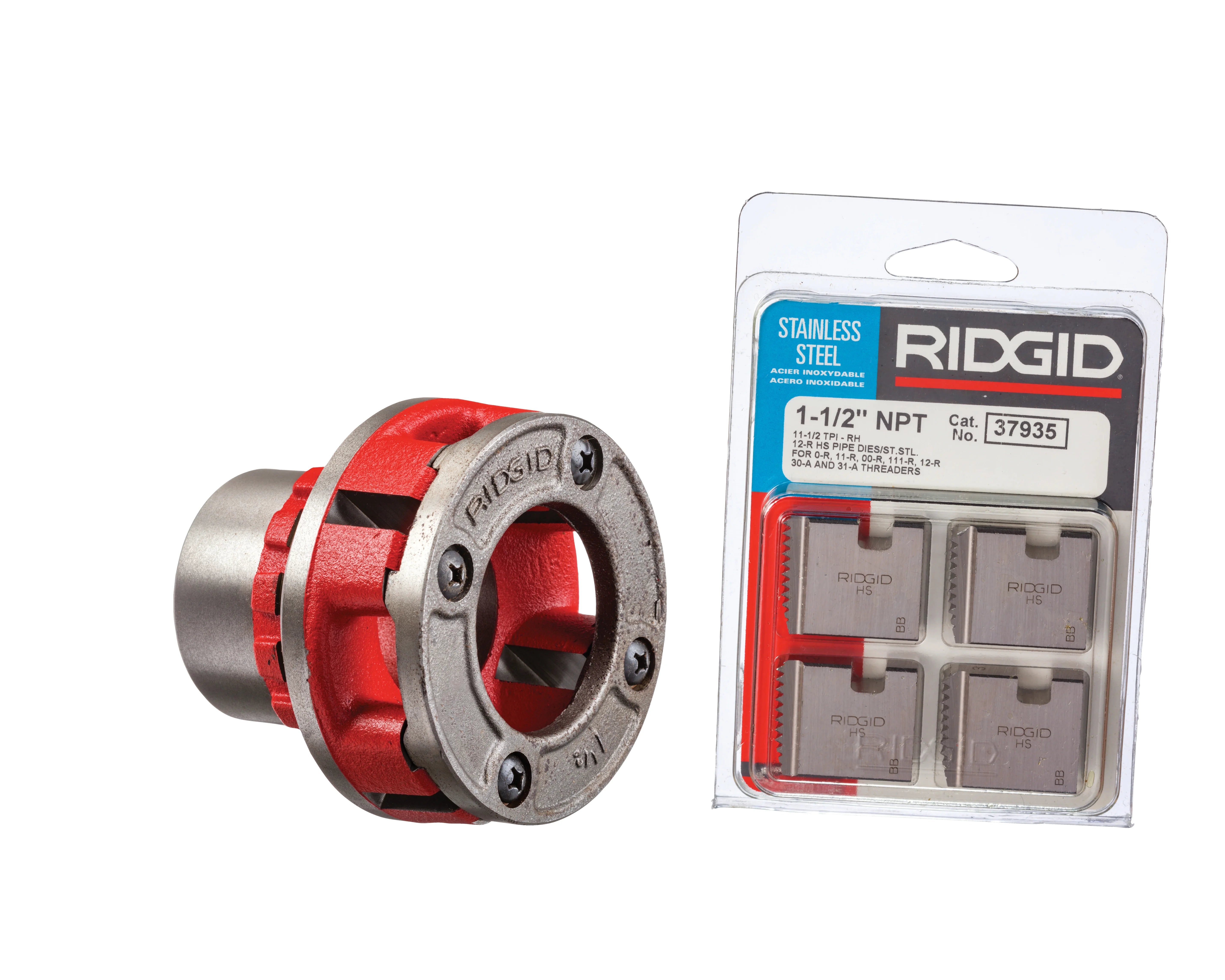 RIDGID 36890R - Cabezal de terraja de 1/2 pulg. NPT 00-R - Vista 9