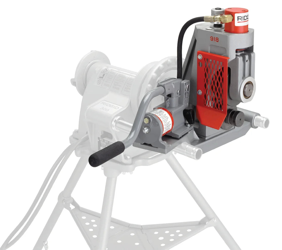 RIDGID 57092 - Ranuradora de rodillo con juego de montaje compacto 1233/300