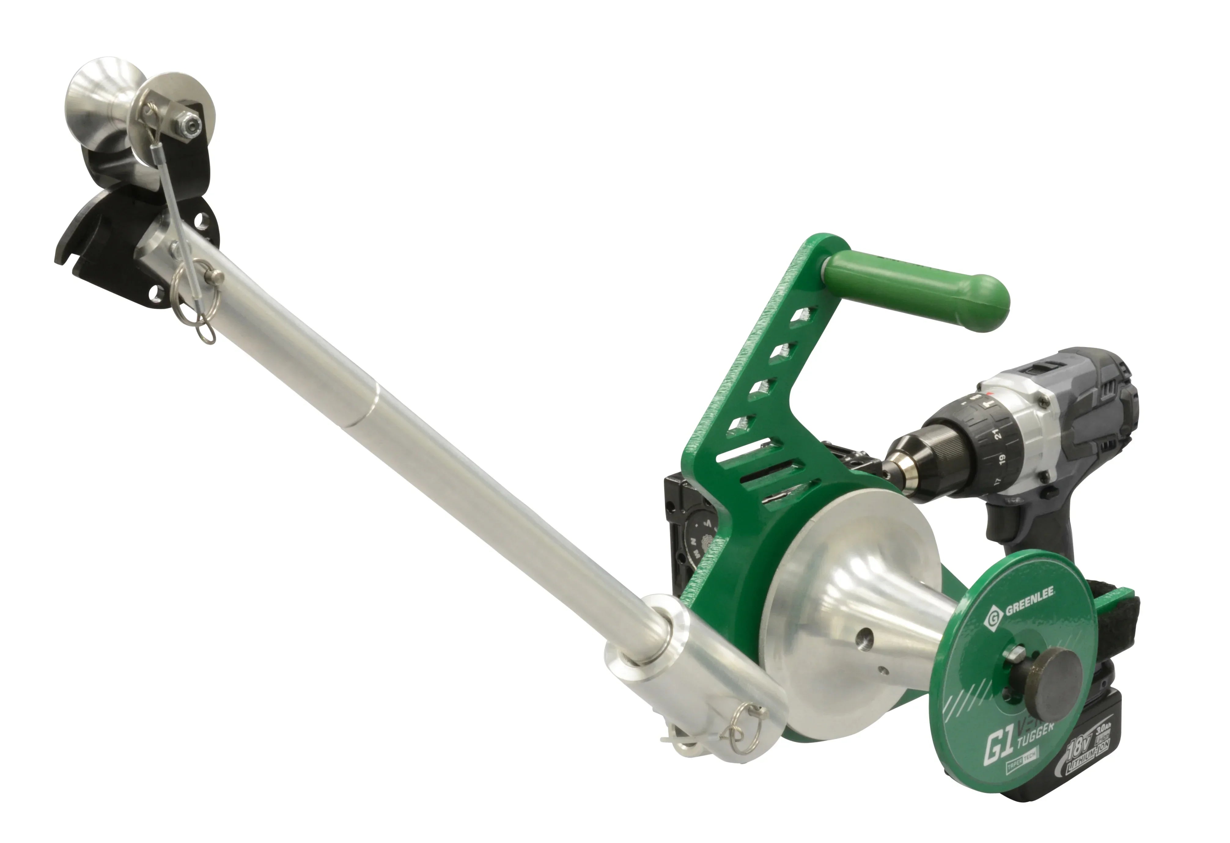 G1 Versi-Tugger™ - traccionador Portátil de 1 000 lb G2 Greenlee - Pasacables y Traccionadores