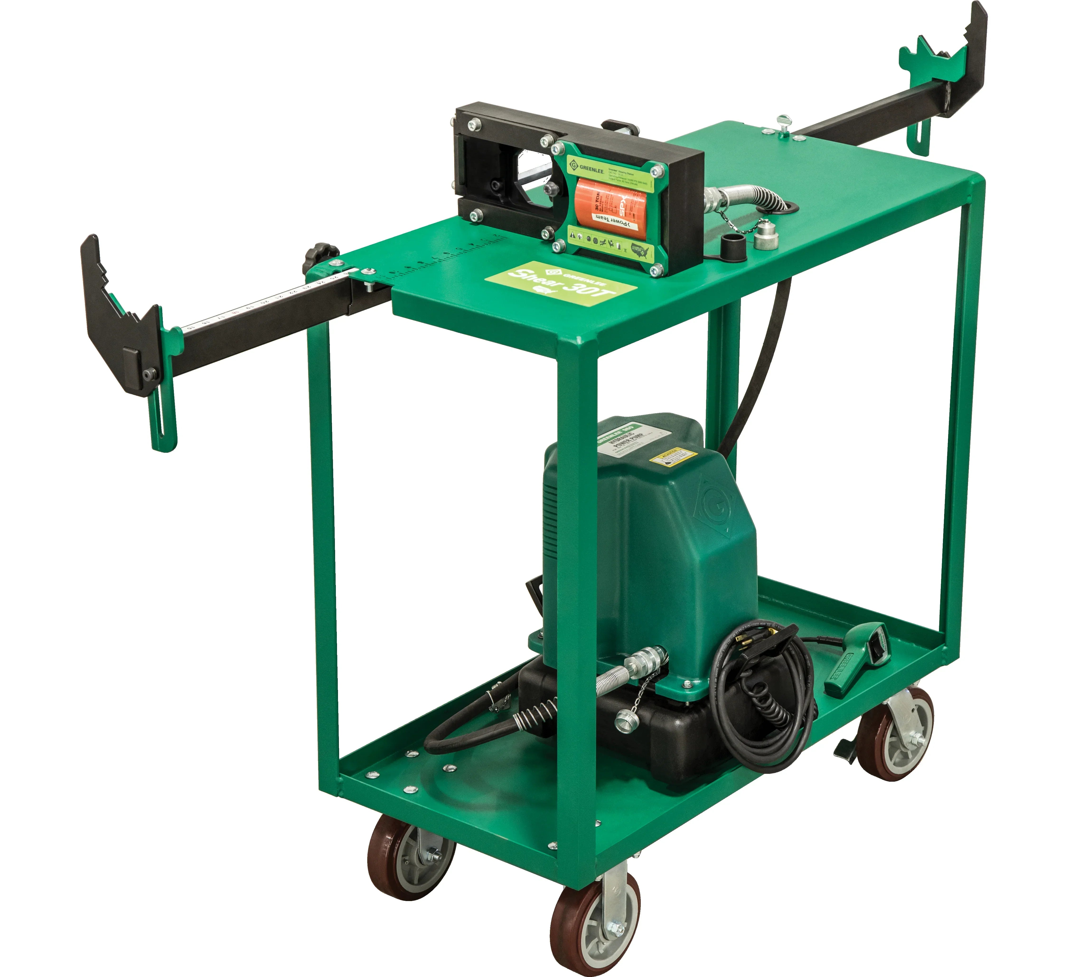 Estación de corte shear 30T (Con bomba hidráulica eléctrica 980) Greenlee - Herramientas Manuales