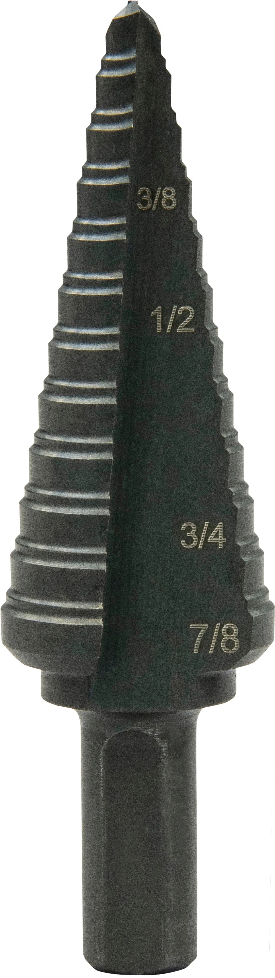 Broca escalonada de 7/8 pulg (N.° 4) Greenlee - Sacabocados
