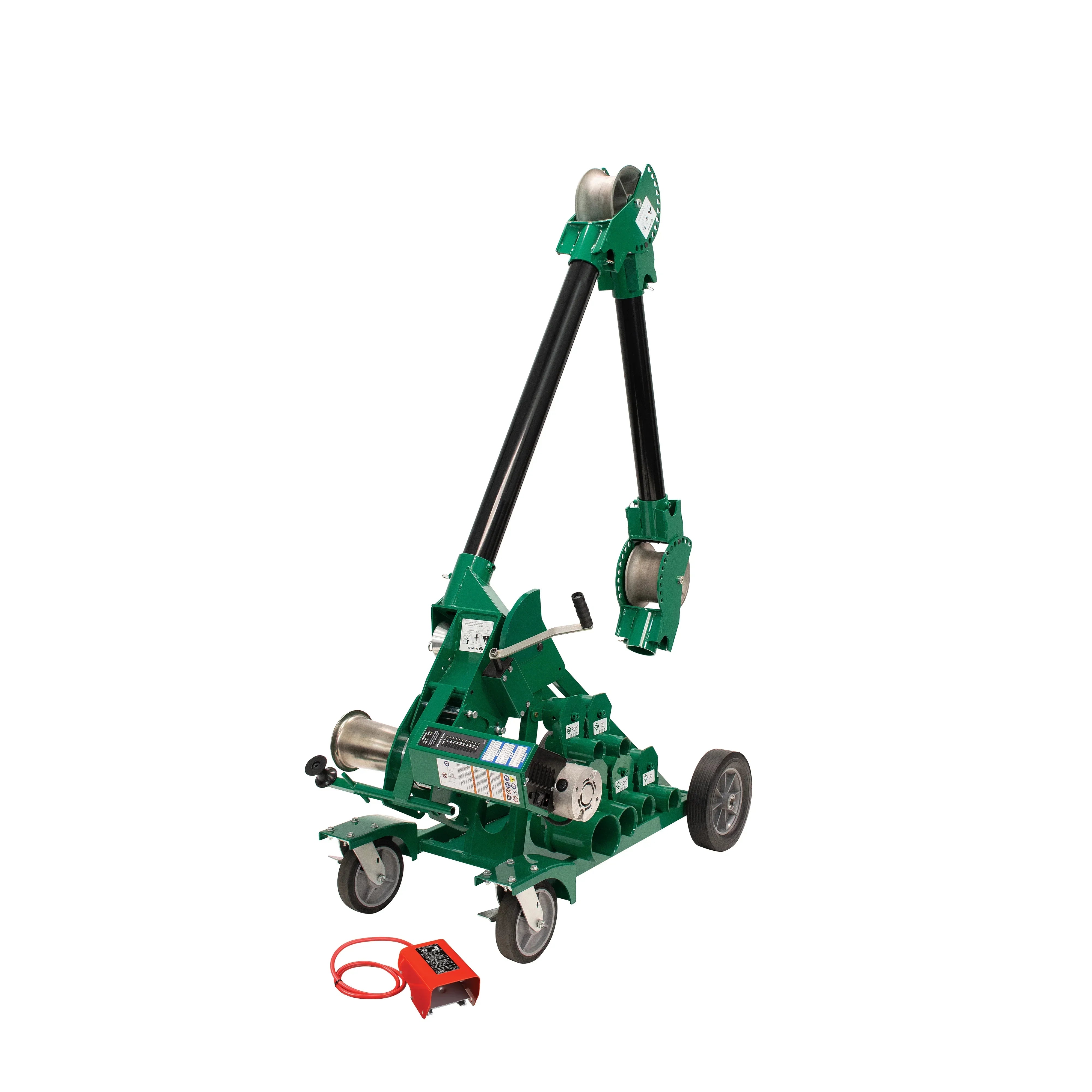 Traccionador GX10 10k Tugger™ con VersiBoom™ móvil Greenlee - Pasacables y Traccionadores
