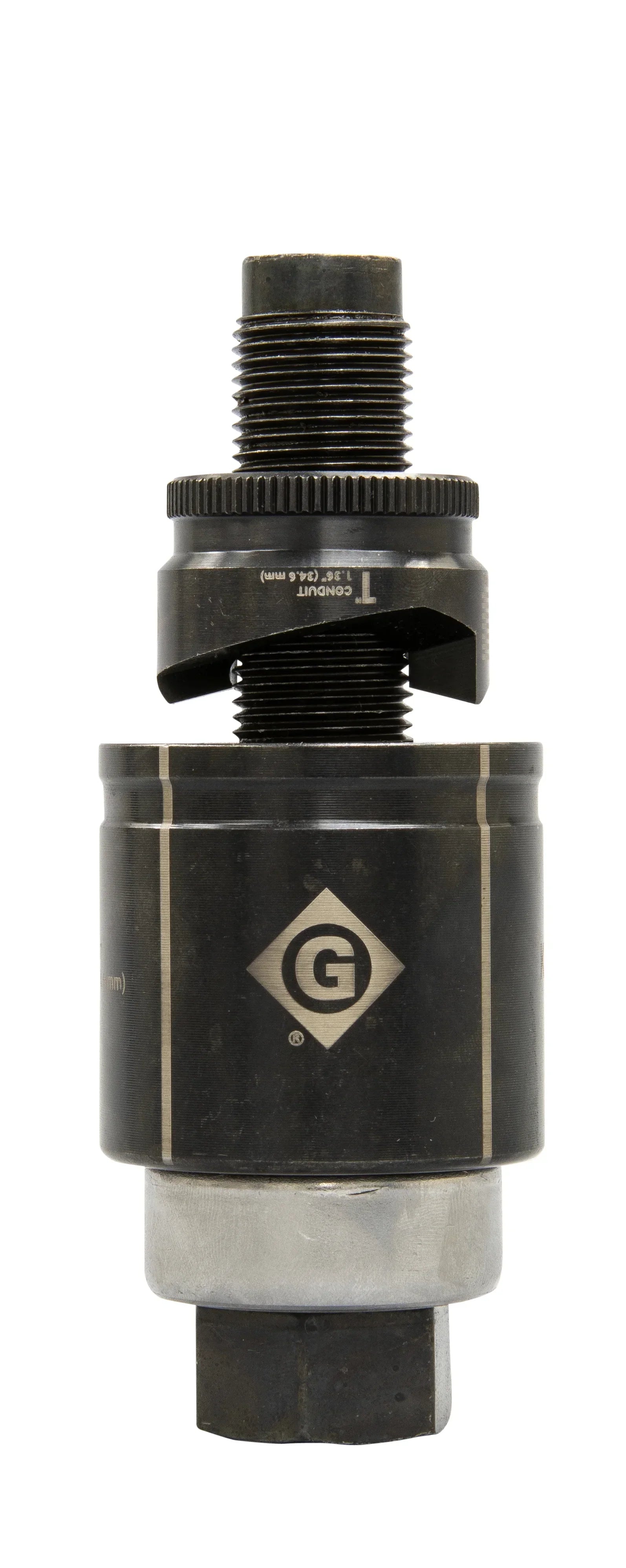 Juego de sacabocado manual Slug Buster® de tamaño de conducto 1 pulg. Greenlee - Sacabocados