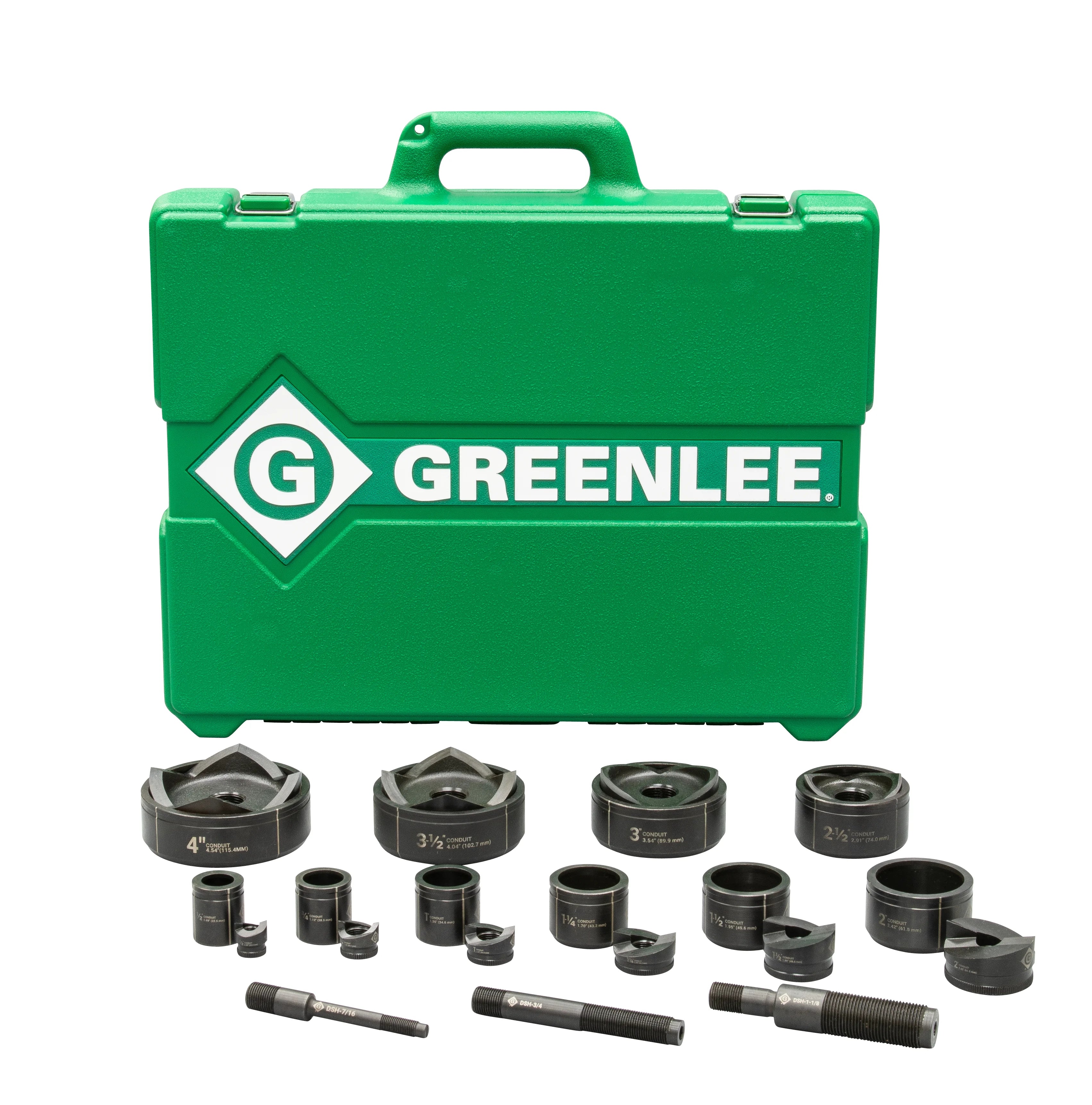 Slug-Buster® de 1/2 pulg a 4 pulg para ariete y bomba manual Greenlee - Sacabocados