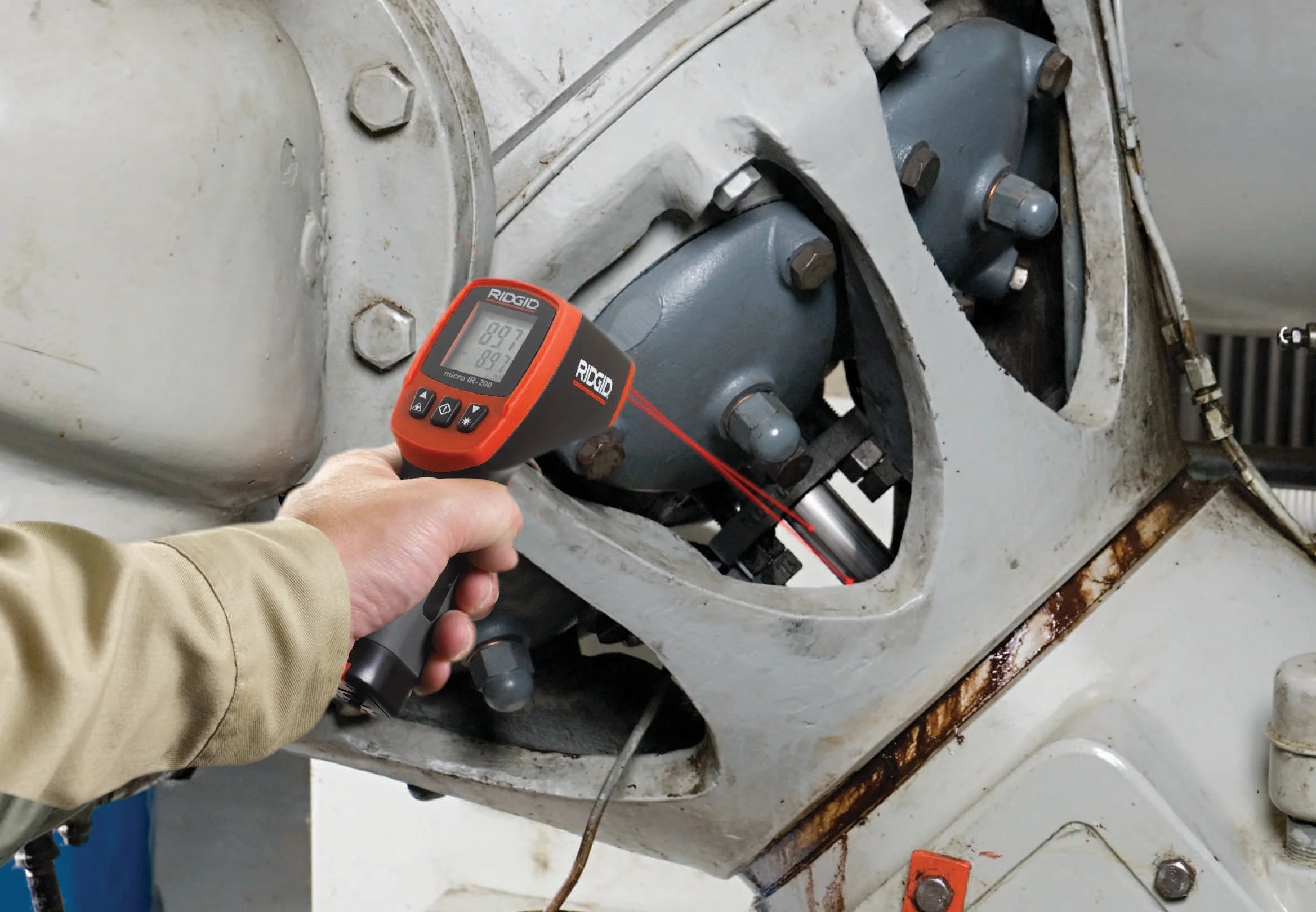 RIDGID 36798 - RIDGID Micro Termometro Laser 36798