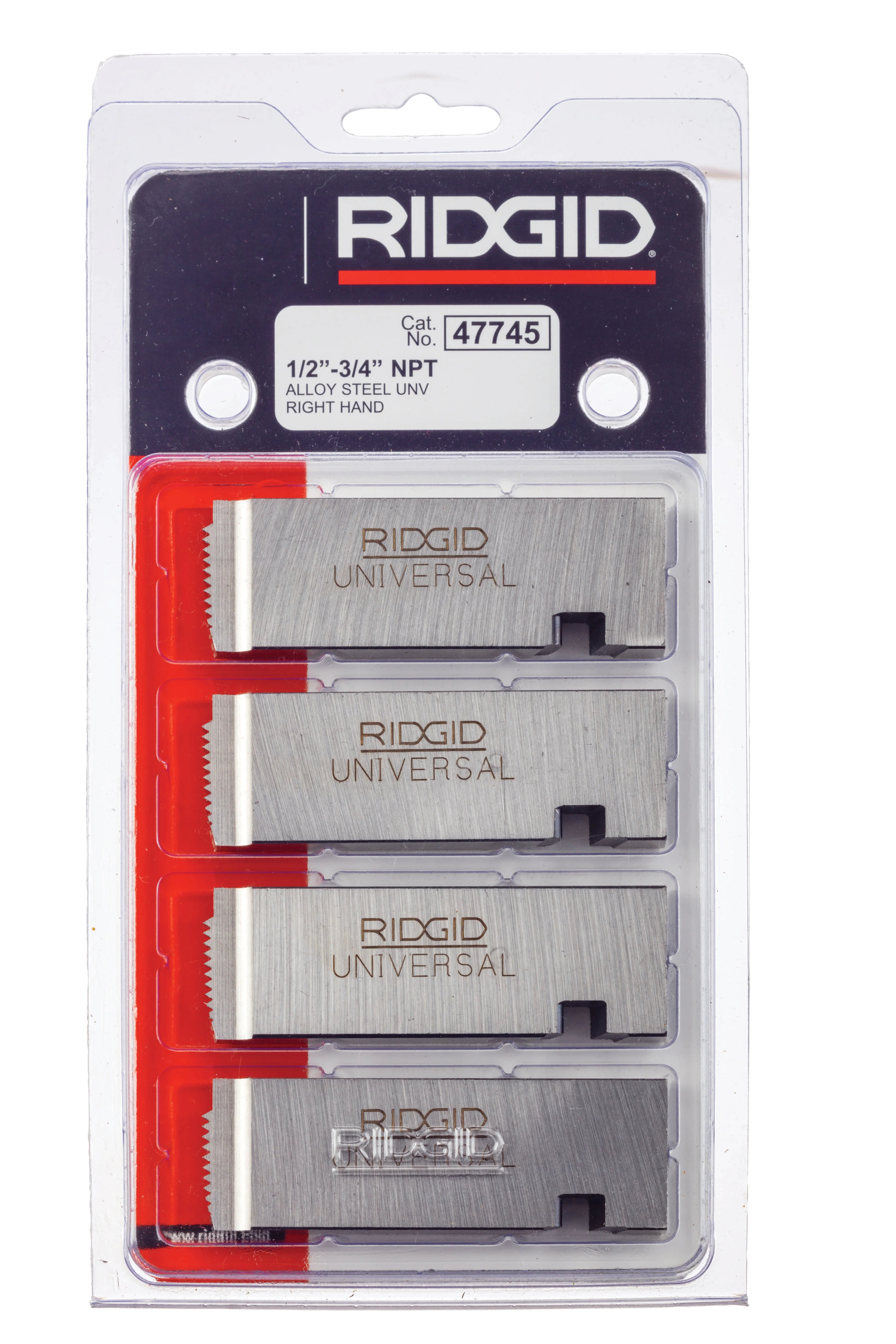 RIDGID 47745 - 1/2 pulg.-3/4 pulg. Peine para Roscar Universal 47745