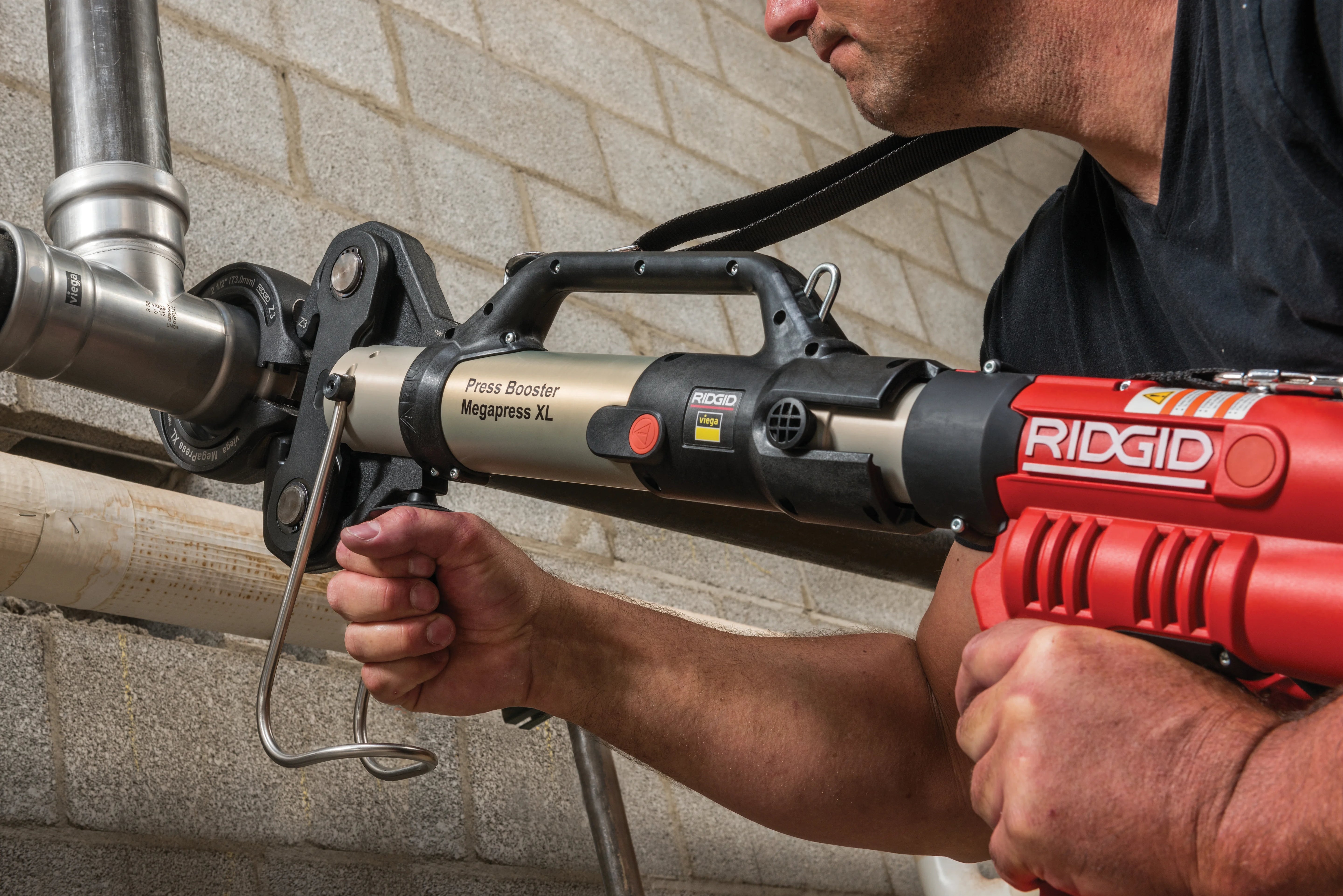 RIDGID 60638 - 2.5 pulg.-4 pulg. Juego de Anillos con Elevador de Presión MegaPress XL