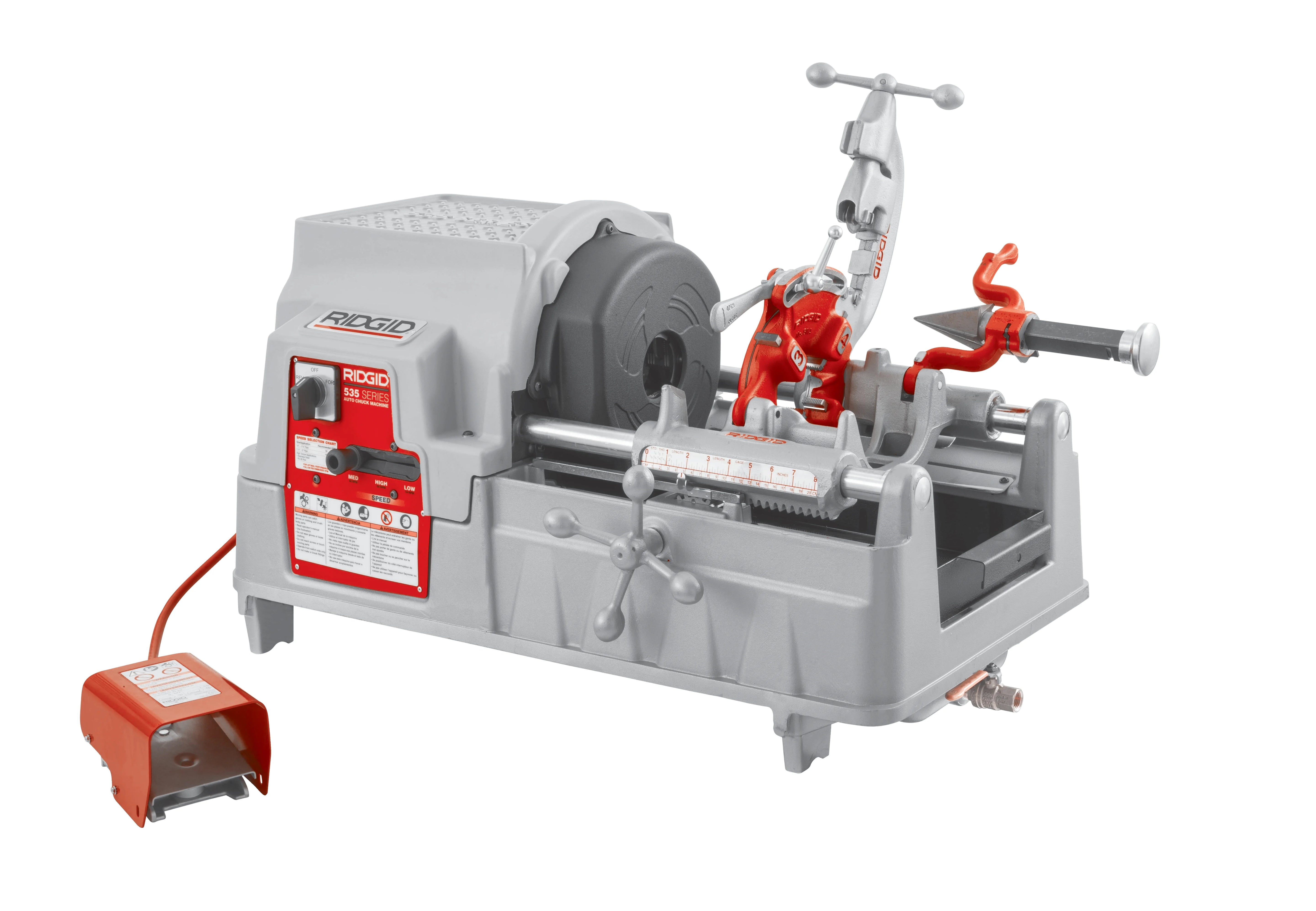 Modelo 535A, Máquina Roscadora Ridgid 84097 // Cabezal 118A