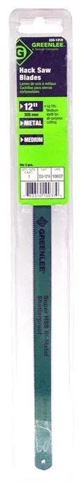 Paq. cuchillas de sierra para metales - 18 TPI Greenlee - Herramientas Manuales