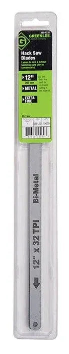 Paq. cuchillas de sierra para metales - 32 TPI Greenlee - Herramientas Manuales
