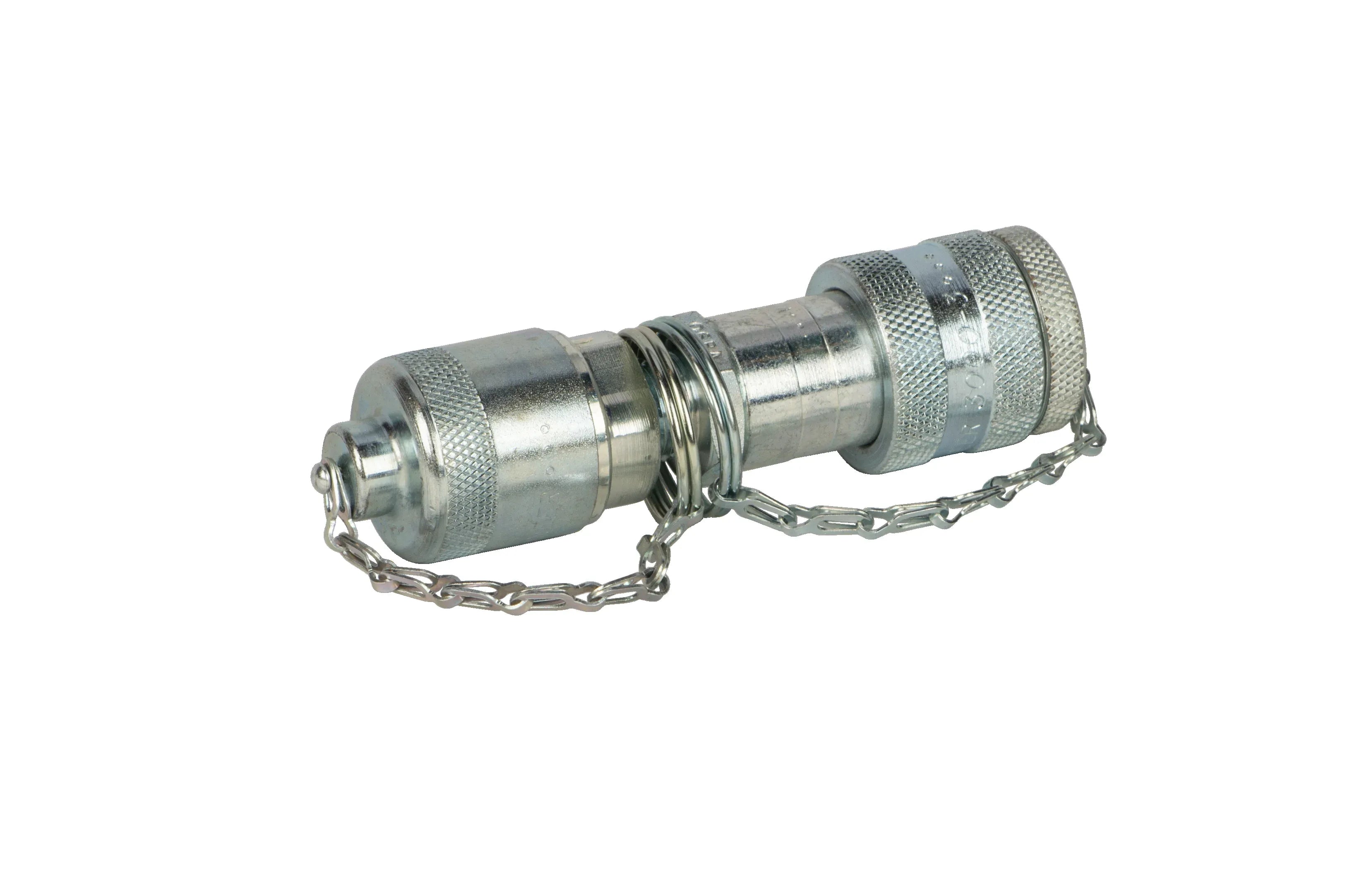 Acoplador de cambio rápido de 3/8 pulg., M y H de mitades Greenlee - Curvado