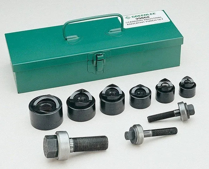 Kit de sacabocados estándar industrial Greenlee - Sacabocados