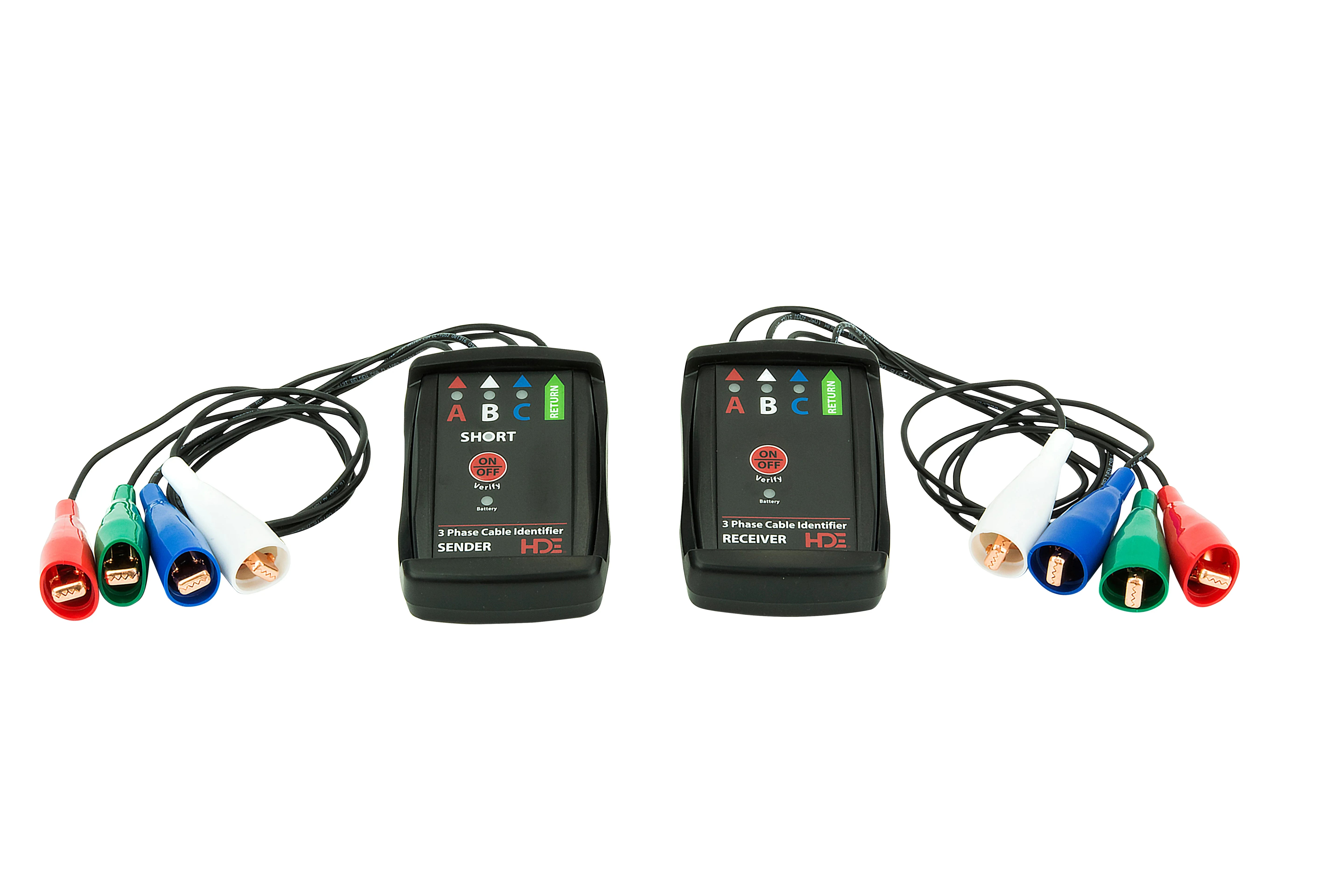 Transmisor y receptor de identificación de cable de 4 fases Greenlee - Prueba y Medición