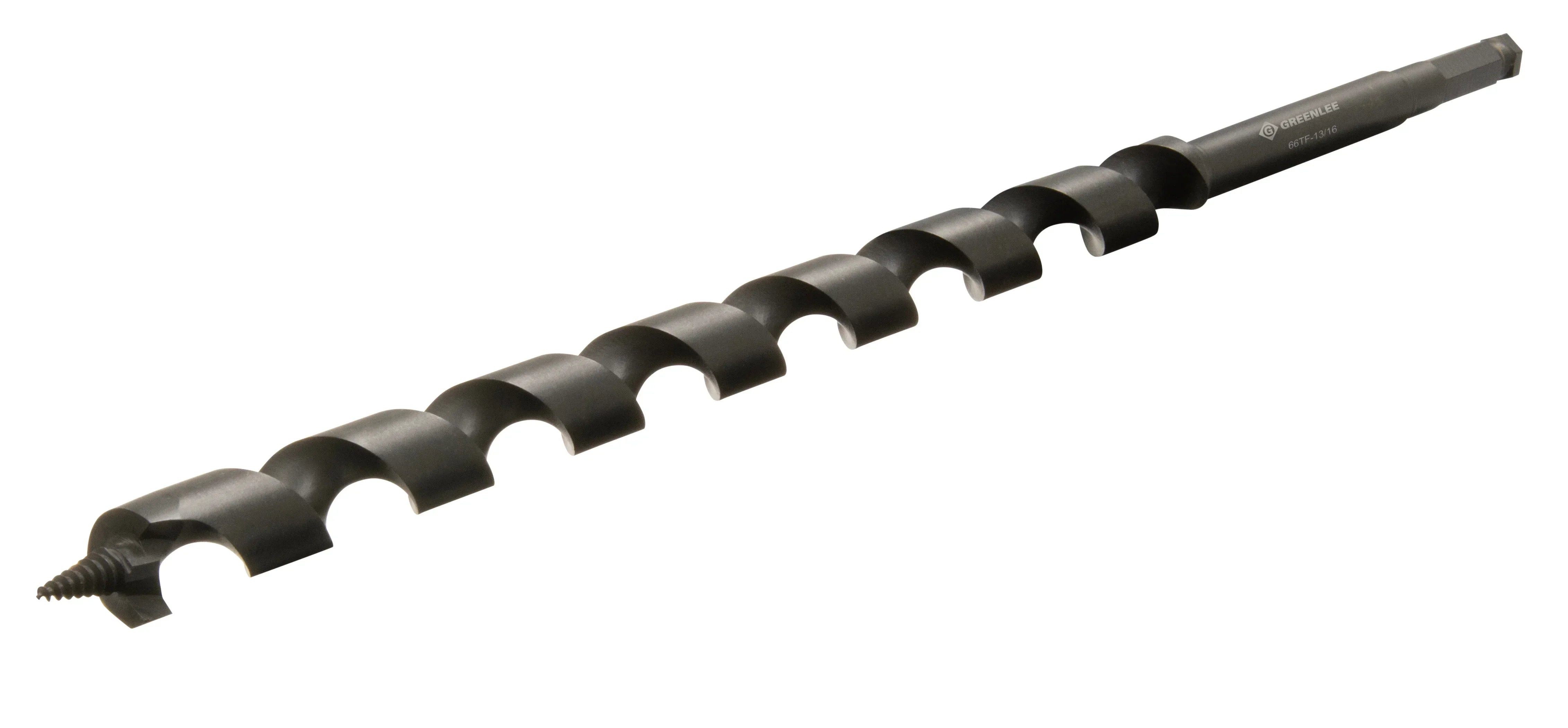Broca de barrena para servicios públicos negra Nail Eater Extreme de 13/16 pulg. x 18 pulg. Greenlee - Sacabocados