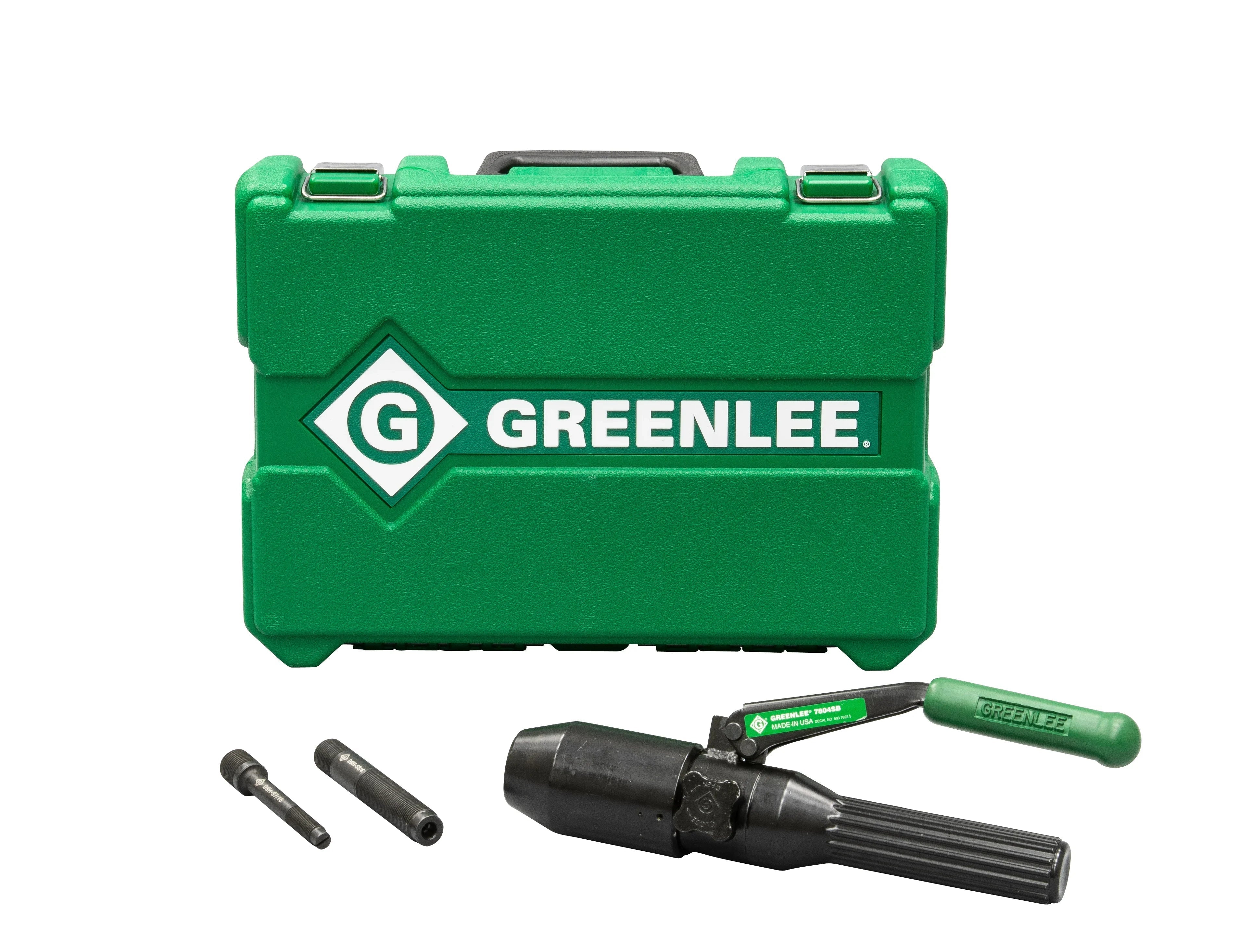 Llave de sacabocados hidráulica de 8 toneladas Quick Draw Greenlee - Sacabocados