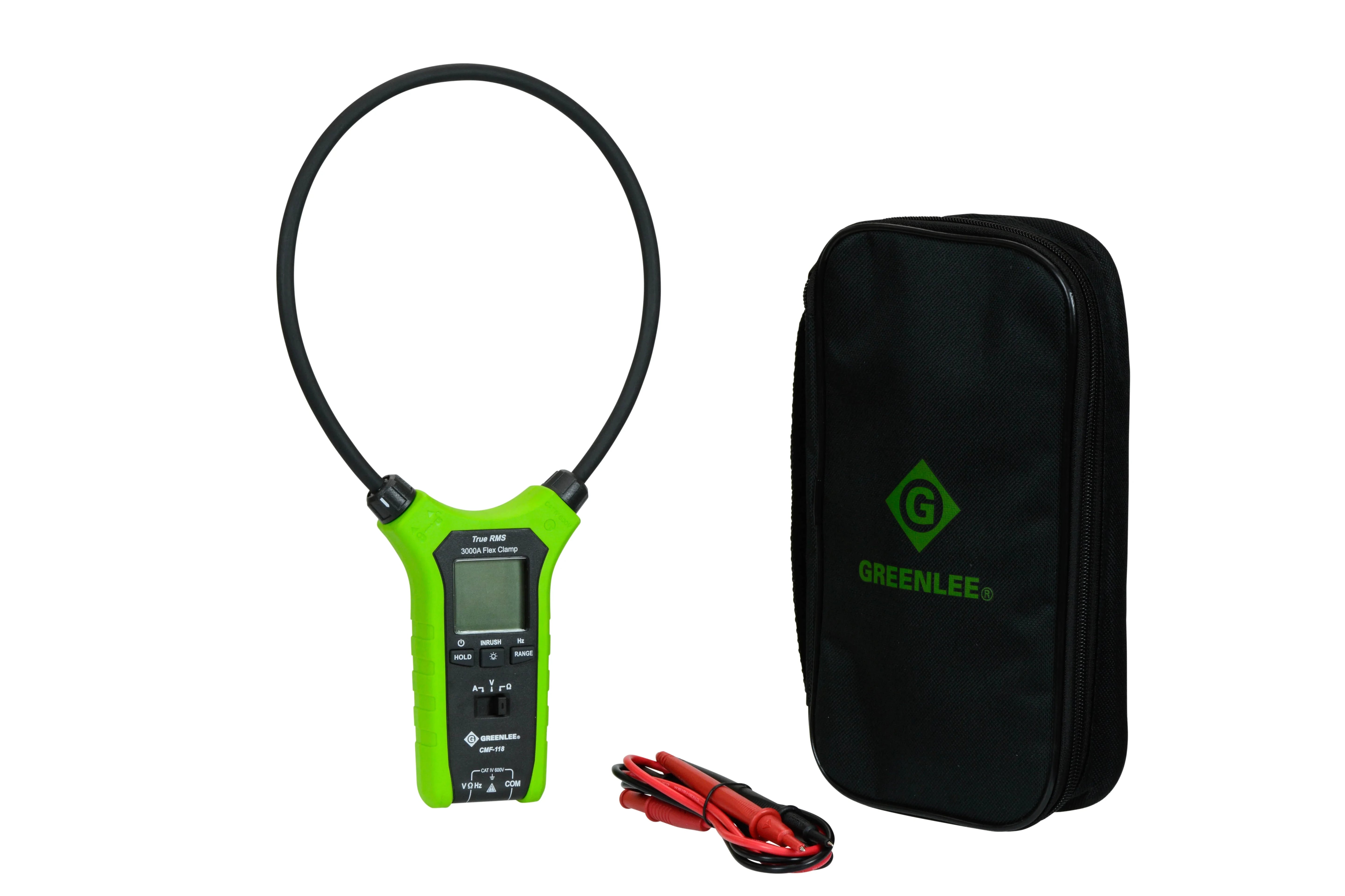 Medidor de pinza flexible de 18 pulg. Greenlee - Prueba y Medición