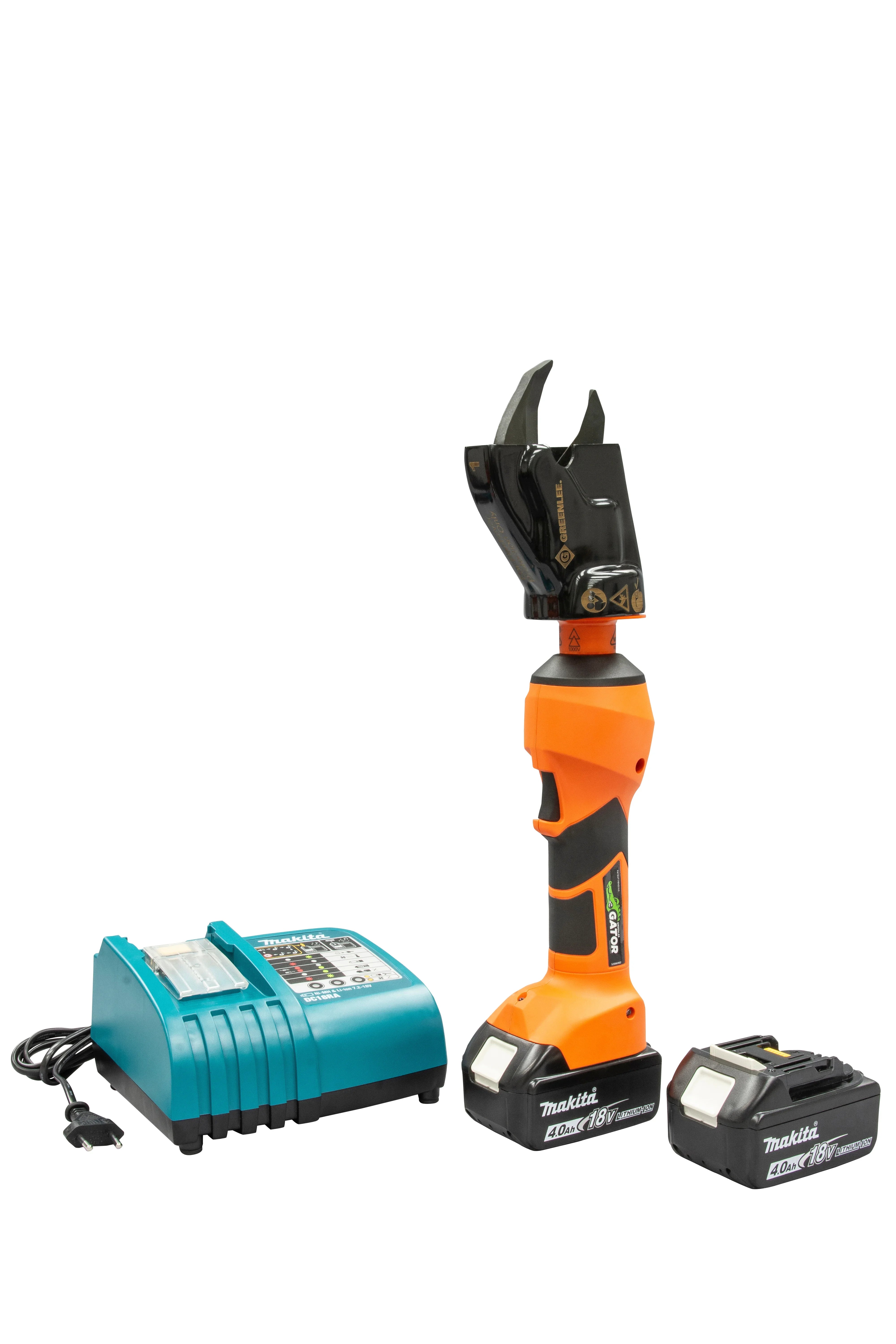 Cortador de cables de 32 mm con aislamiento y cargador de 230 V Greenlee - Terminación de Cables