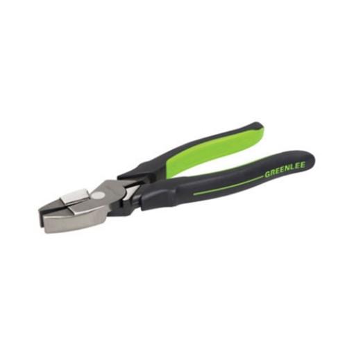 Alicate de corte lateral de alta palanca con mango moldeado de 8 pulg. Greenlee - Herramientas Manuales