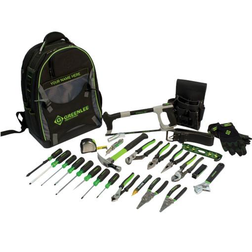 Kit de mochila para herramientas profesionales Greenlee - Almacenamiento