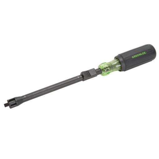 Destornillador con sujetador de tornillos de 1/4 pulg. x 7 pulg. Greenlee - Herramientas Manuales