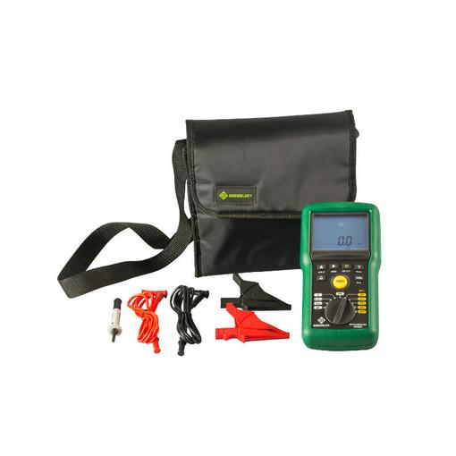 Verificador de aislamiento/megóhmetro de 1 kilovoltio Greenlee - Prueba y Medición