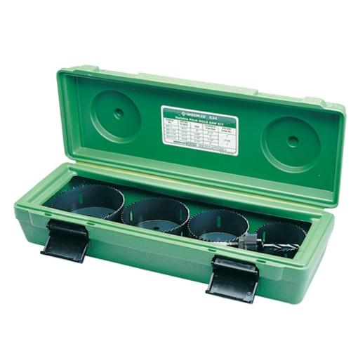 Juego de sierras de perforación Greenlee - Sacabocados