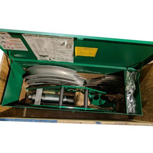Dobladora hidráulica para conducto (1-1/4 x 4) Greenlee - Curvado
