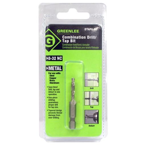 Broca macho 8-32NC Greenlee - Sacabocados