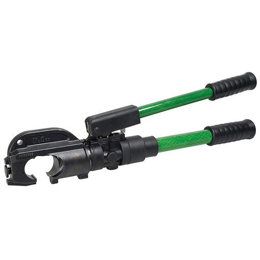 Herramienta de engarzado hidráulico de 12 Toneladas de abertura de 1,4 pulg (32 Mm) Greenlee - Terminación de Cables
