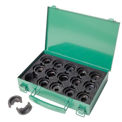 Juego de troqueles para conectores de cobre de 8 awg a 600 kcmil Greenlee - Terminación de Cables