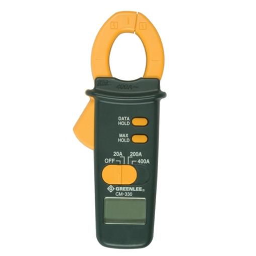 Pinza amperimétrica CA, 400 Amperes Greenlee - Prueba y Medición