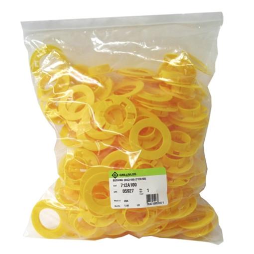 1.000 bujes para orificios pretroquelados de 1-11/32 pulg. (34,1 milímetros) de diámetro perforados... Greenlee - Sacabocados