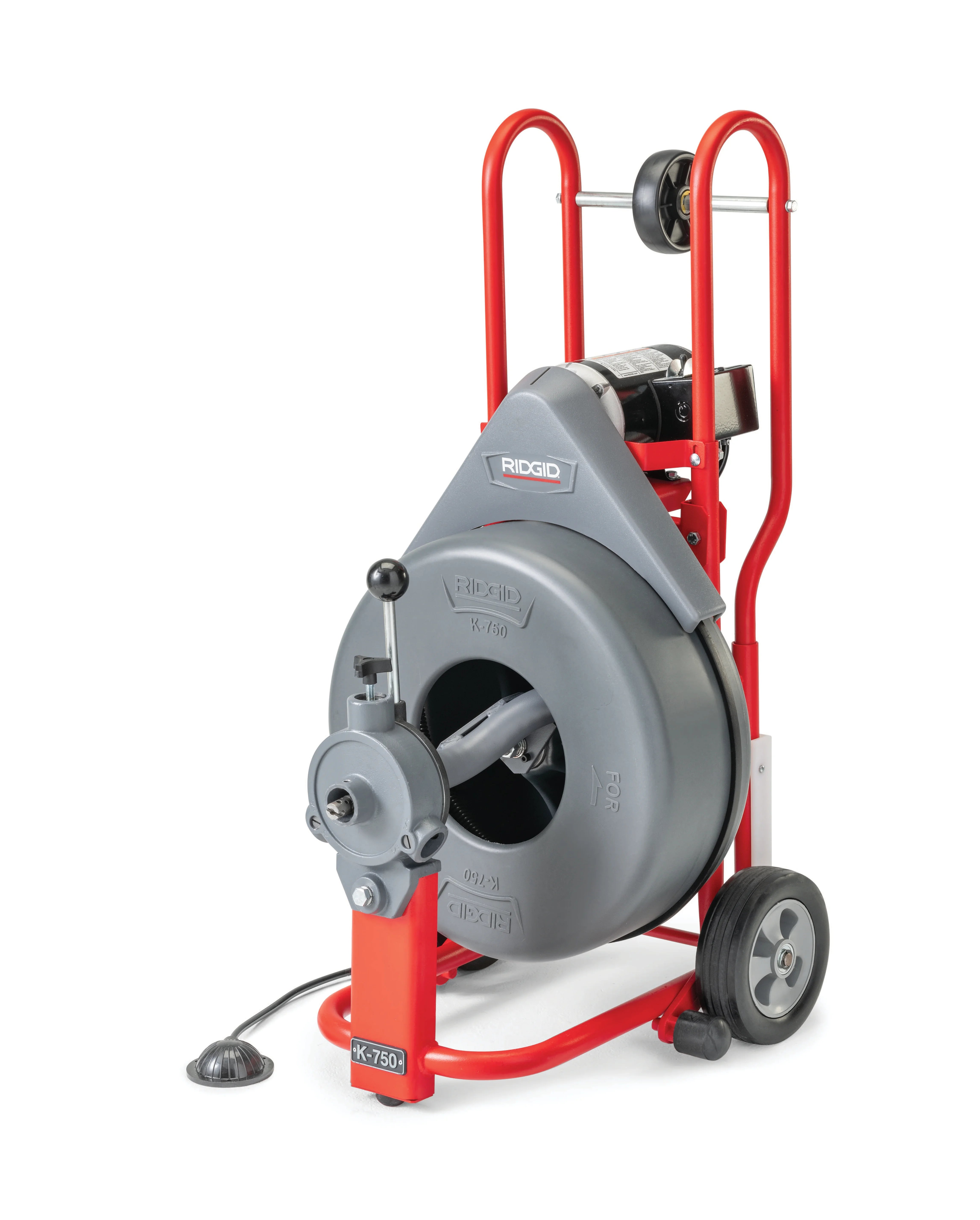 RIDGID 41977 - Máquina con guantes y AUTOFEED con cable espiral de 3/4 pulg. - Vista 4