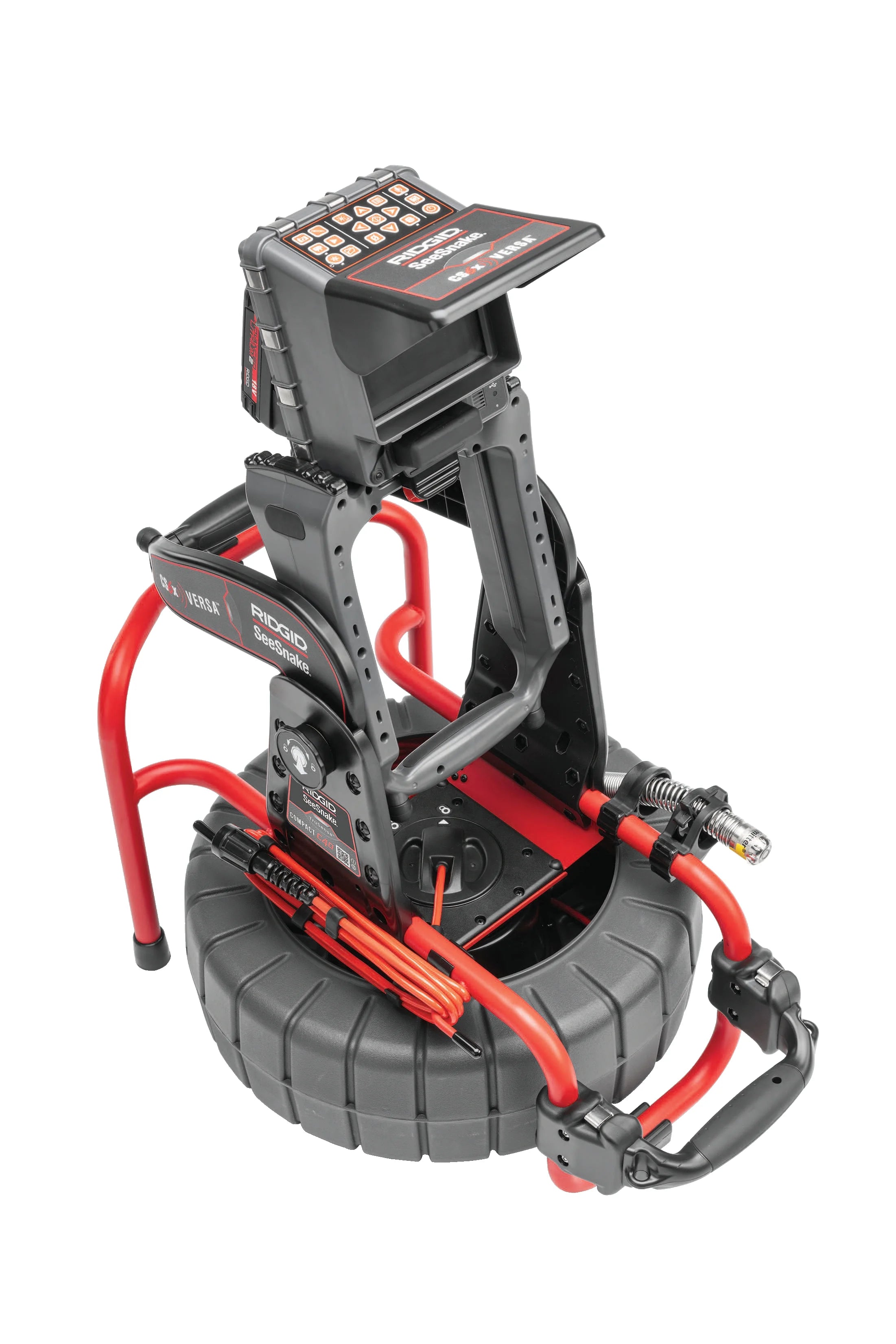 RIDGID 63828 - Sistema SeeSnake® Compact C40 Con Monitor CS6x VERSA, Batería Y Cargador