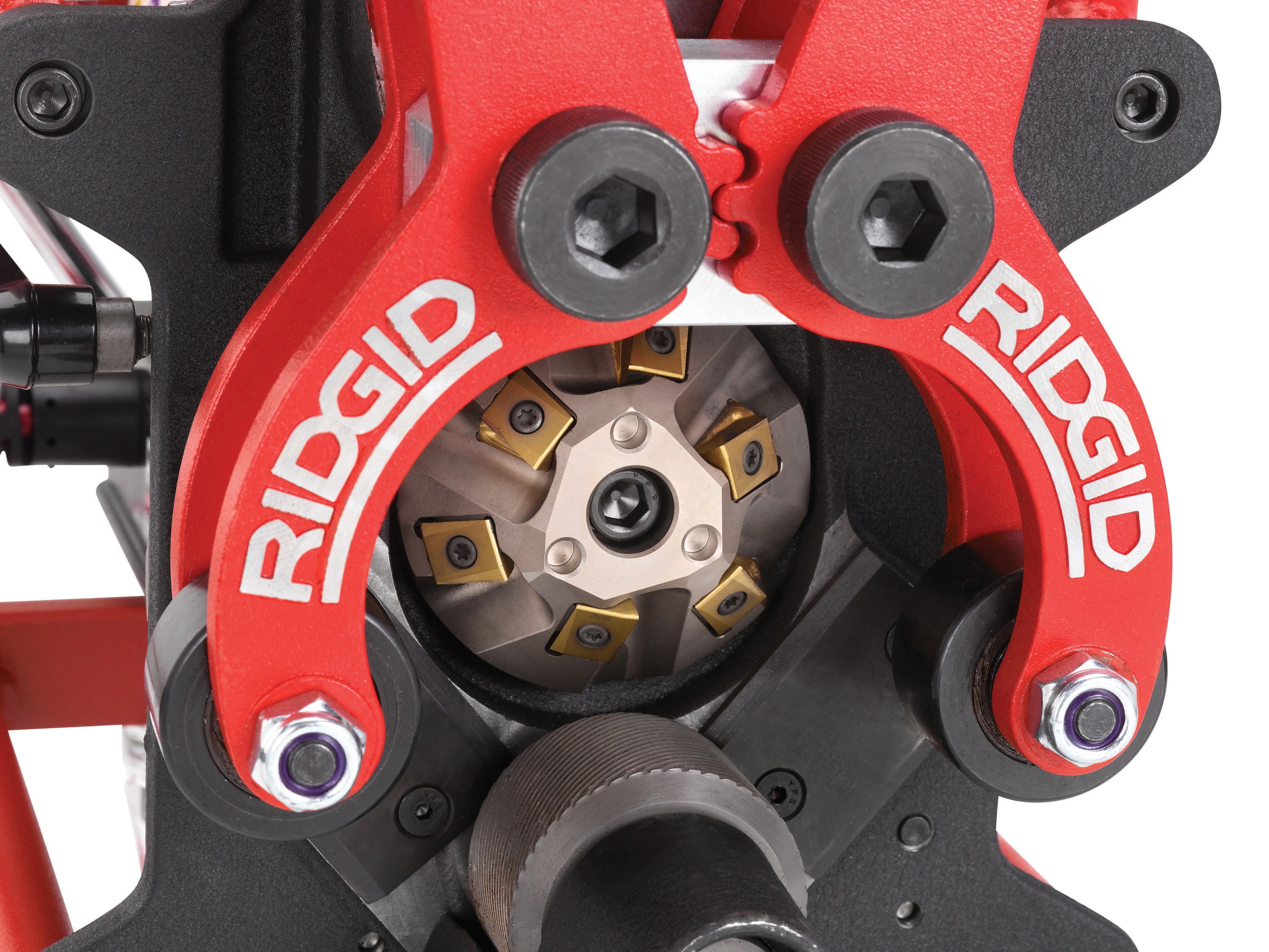 RIDGID 55083 - Biseladora De Tubos Portátil Con Cabezal Cortador De 45°, 120 V