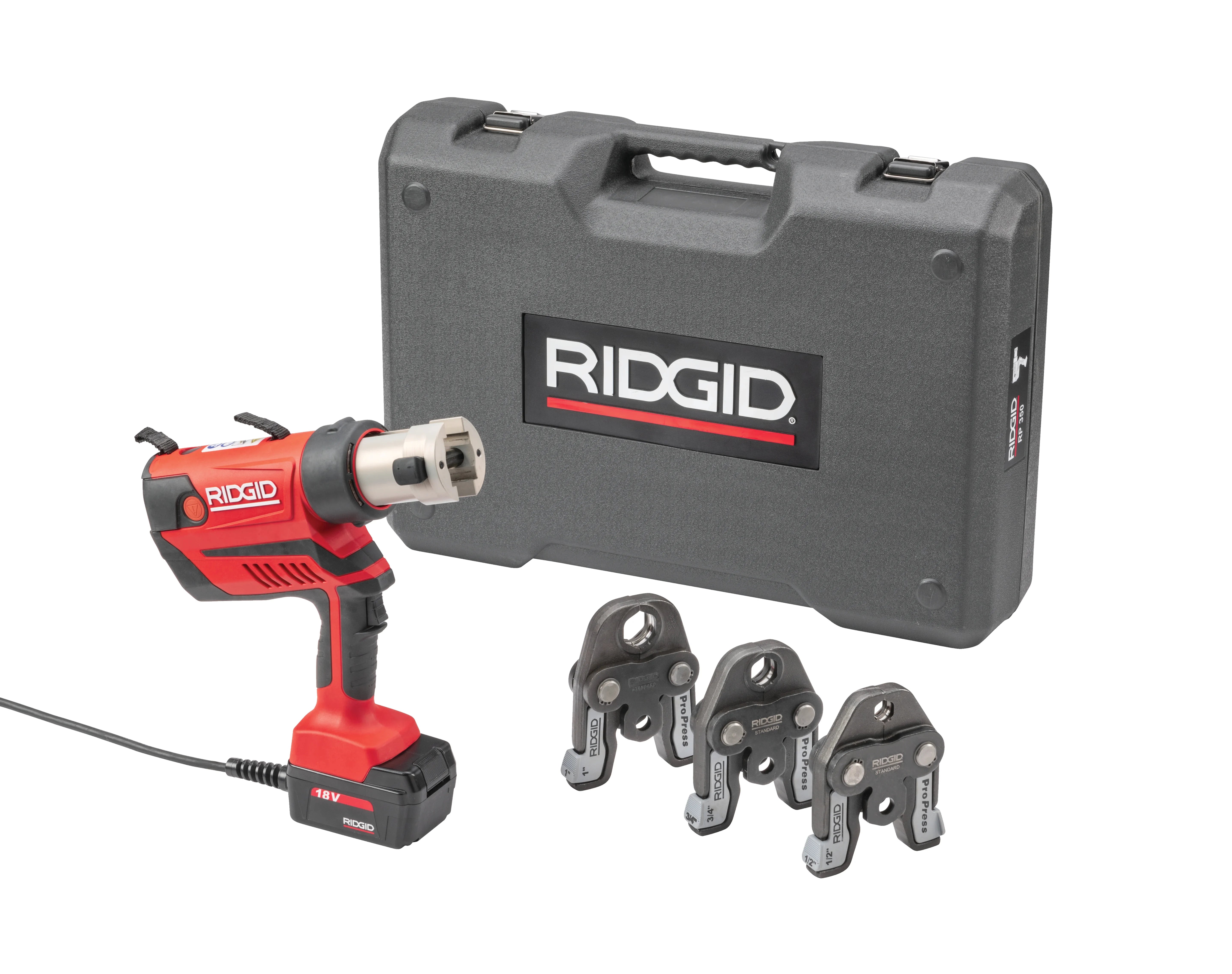 RIDGID 67073 - Kit con Cable RP 350 c/ mordazas ProPress 1/2-1 pulg.