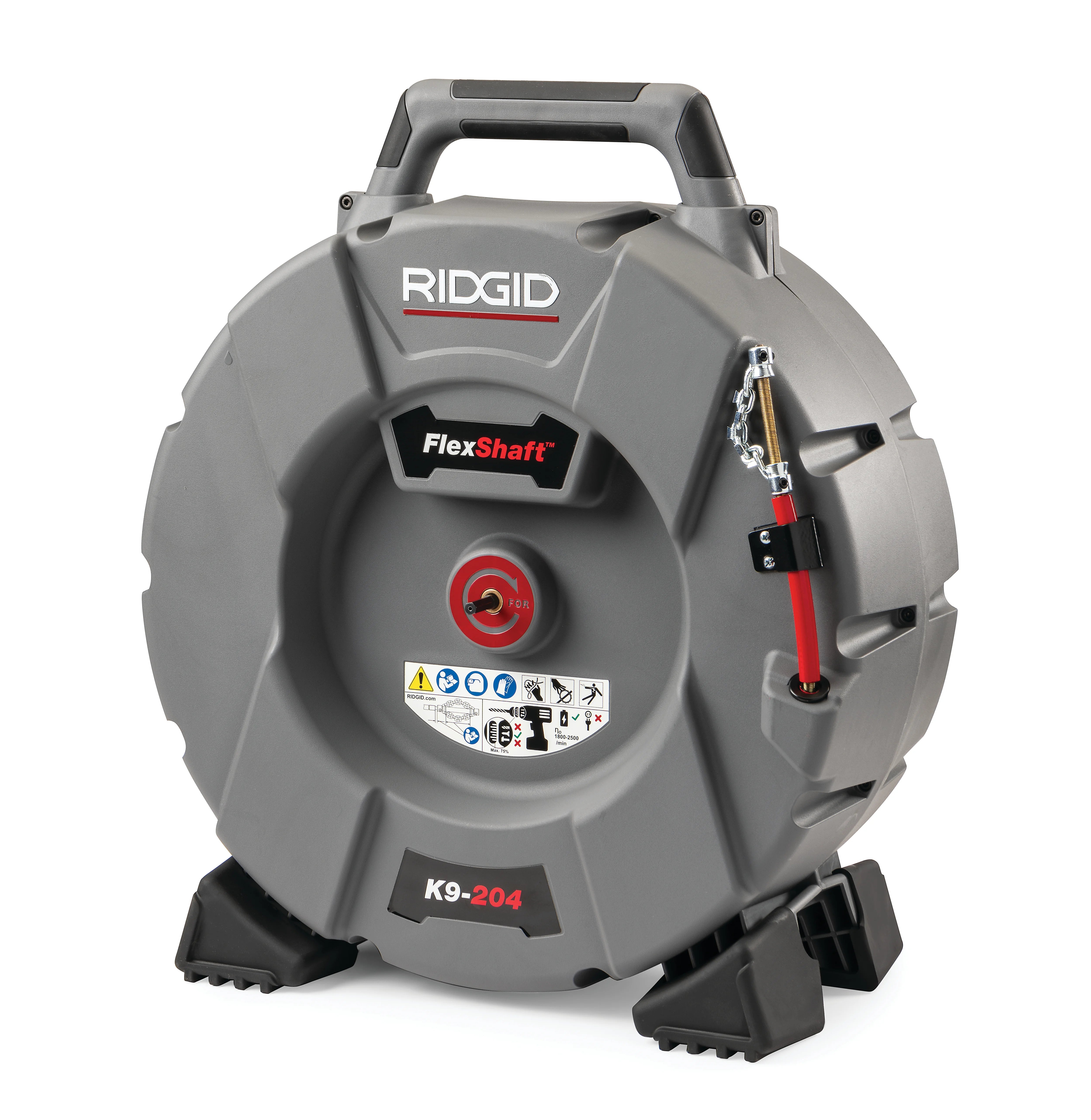RIDGID 73123 - Removedor con cadena simple de punta de carburo K9-204 de 2 en - Vista 2