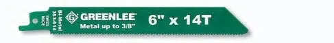 Greenlee 353-614 - Cuchilla para sierra alternativa de 6 pulg. x 14 T