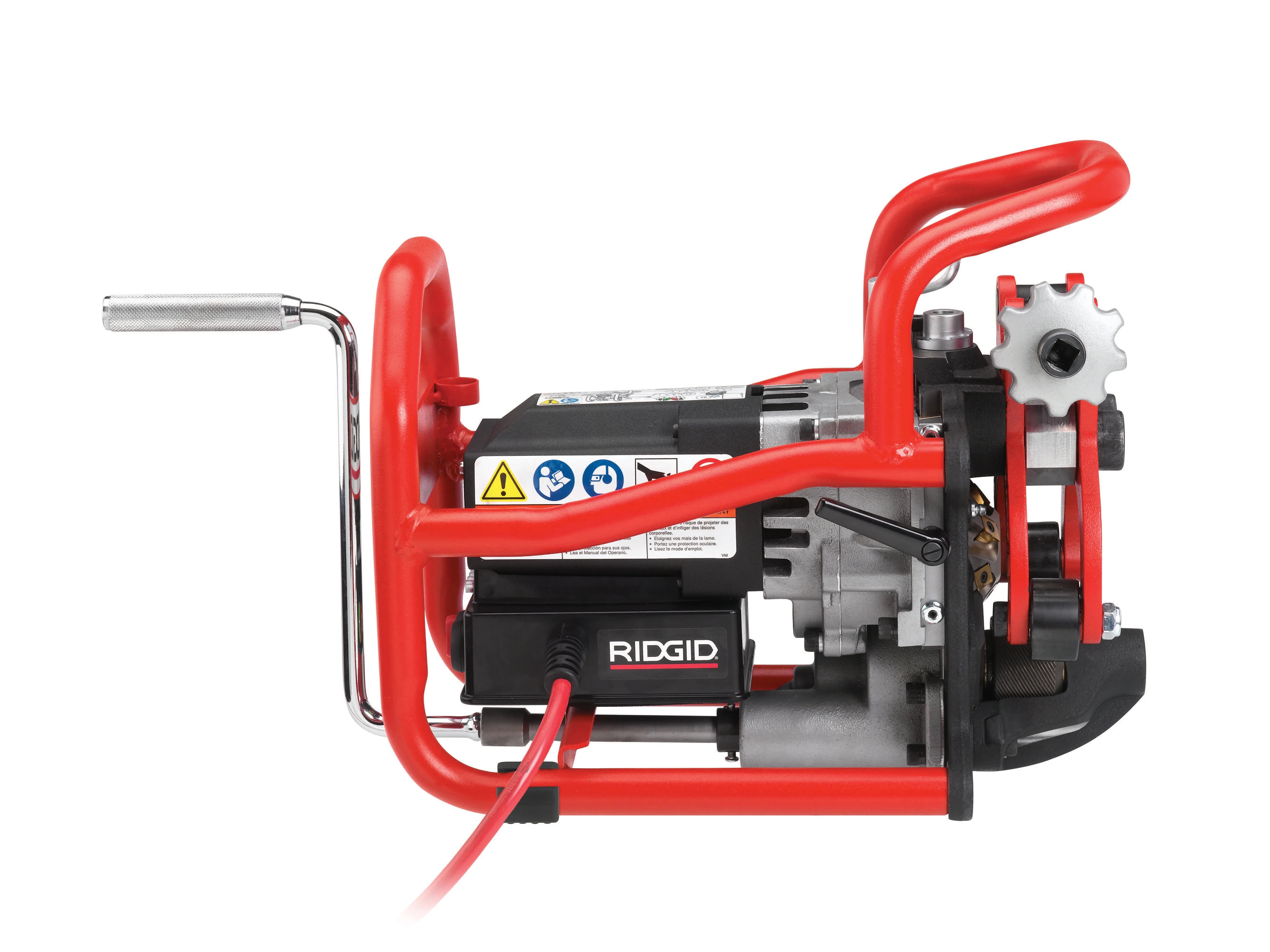RIDGID 55088 - Biseladora De Tubos Portátil Con Cabezal Cortador De 30°, 120 V