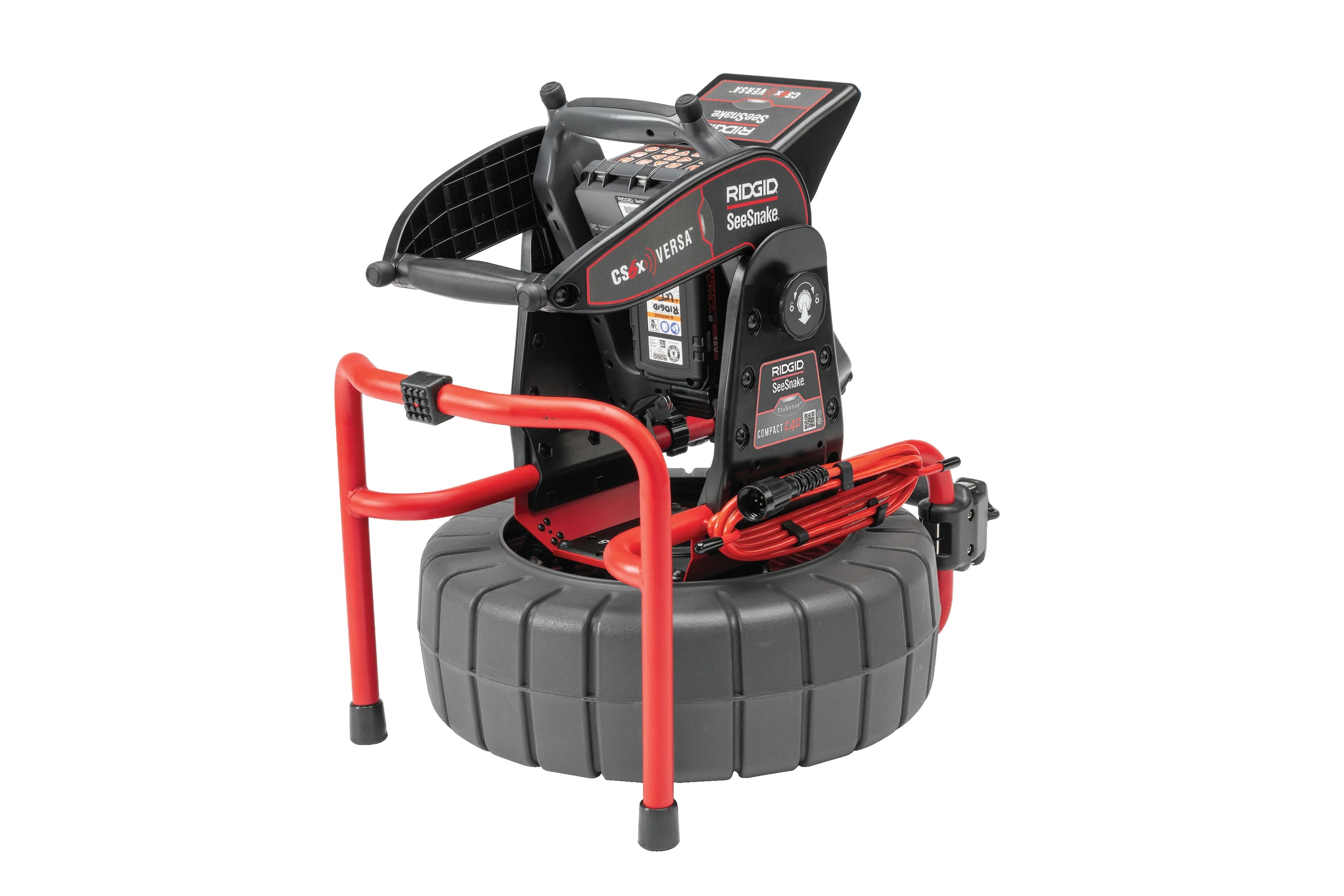 RIDGID 63828 - Sistema SeeSnake® Compact C40 Con Monitor CS6x VERSA, Batería Y Cargador