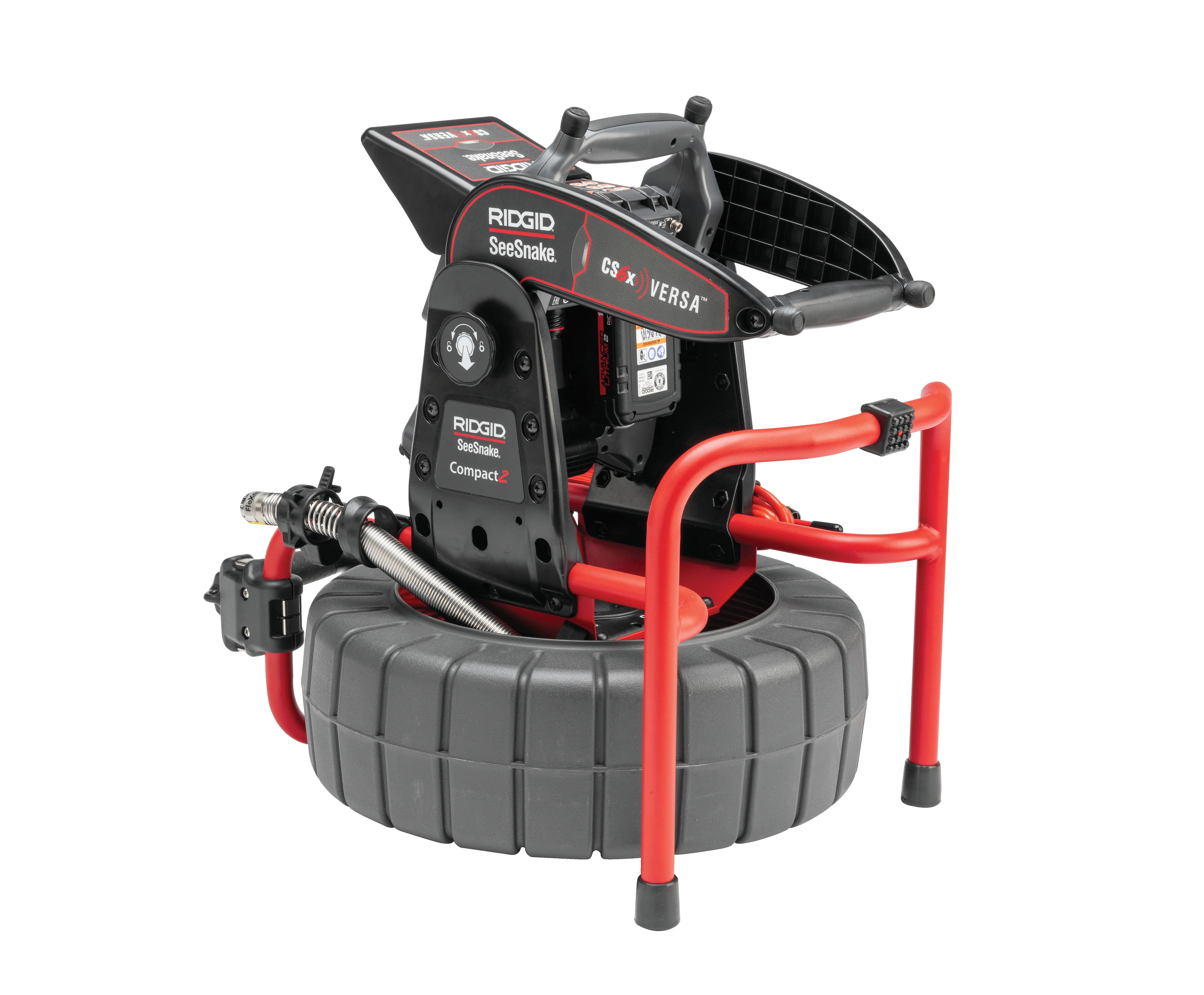 RIDGID 65103 - Sistema SeeSnake® Compact2 con Monitor CS6x VERSA de bateríA y cargador - Vista 4