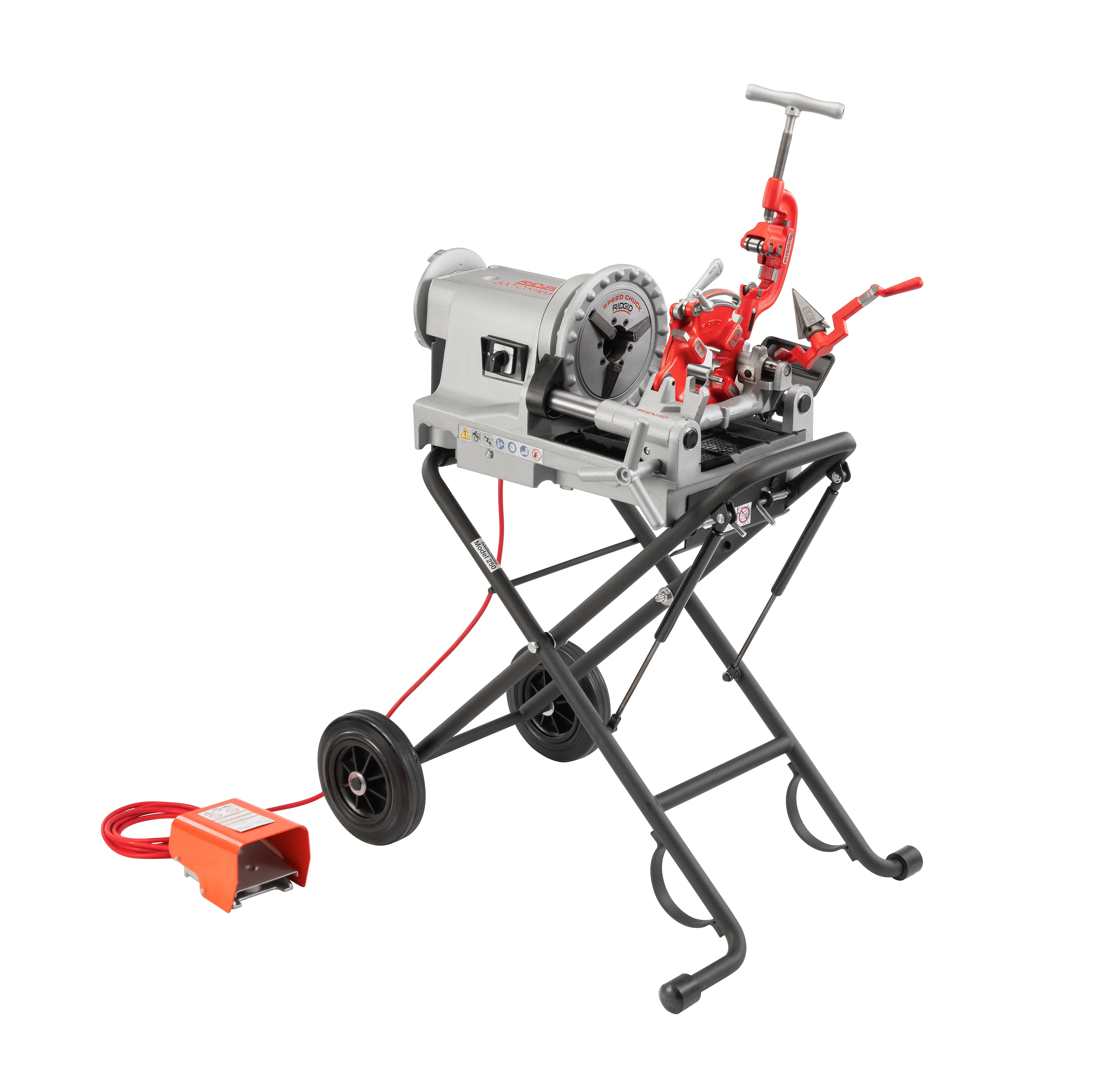 RIDGID 75602 - Mandril de percusión de 1/2 A 2 pulg. NPT c/ soporte 250 - Vista 2