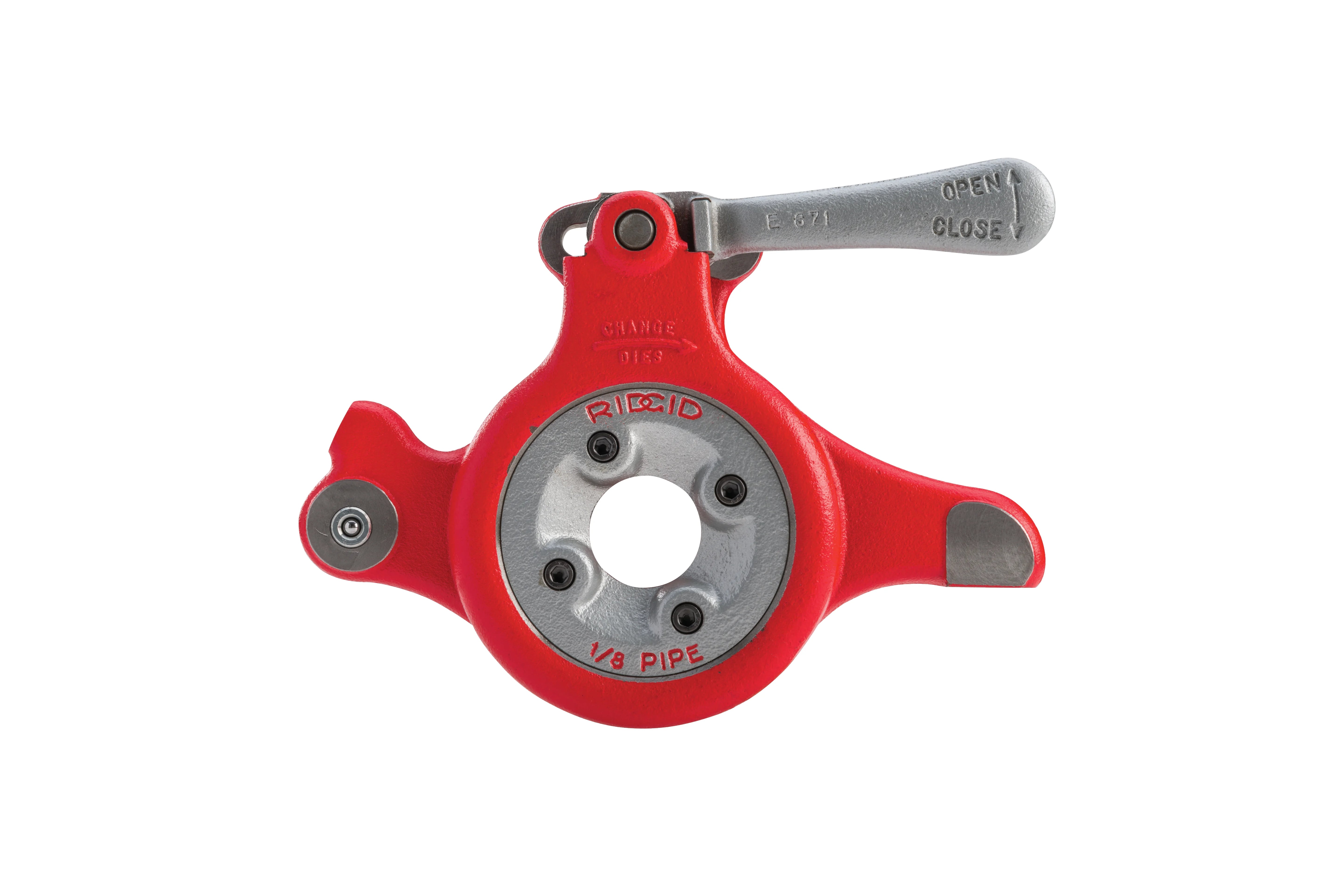 RIDGID 42047 - Troquel de roscado 500A 1/8 pulg. Mono derecho QO - Vista 3