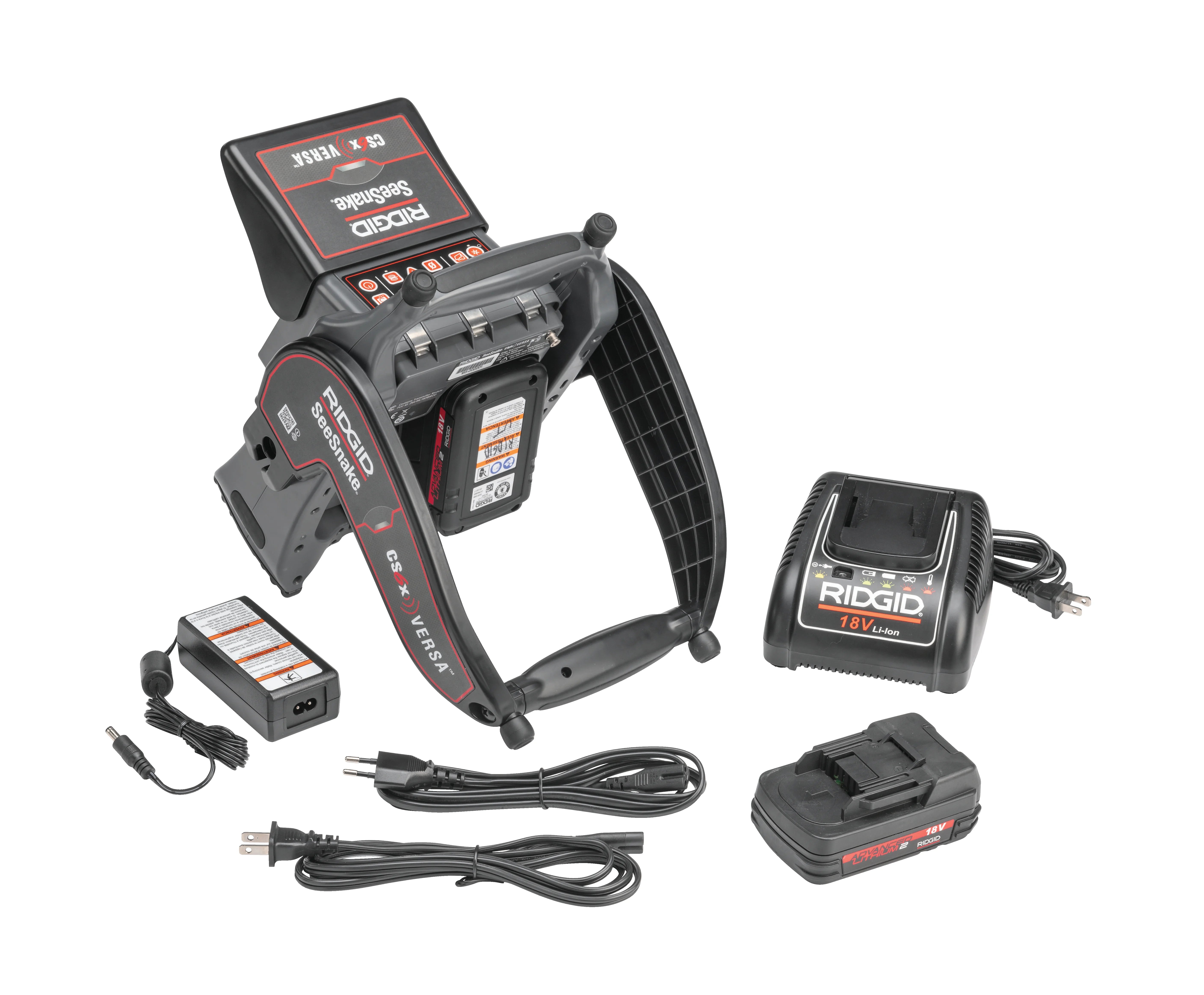 RIDGID 64968 - Sistema CS6x VERSA Con 2 Baterías Y Cargador