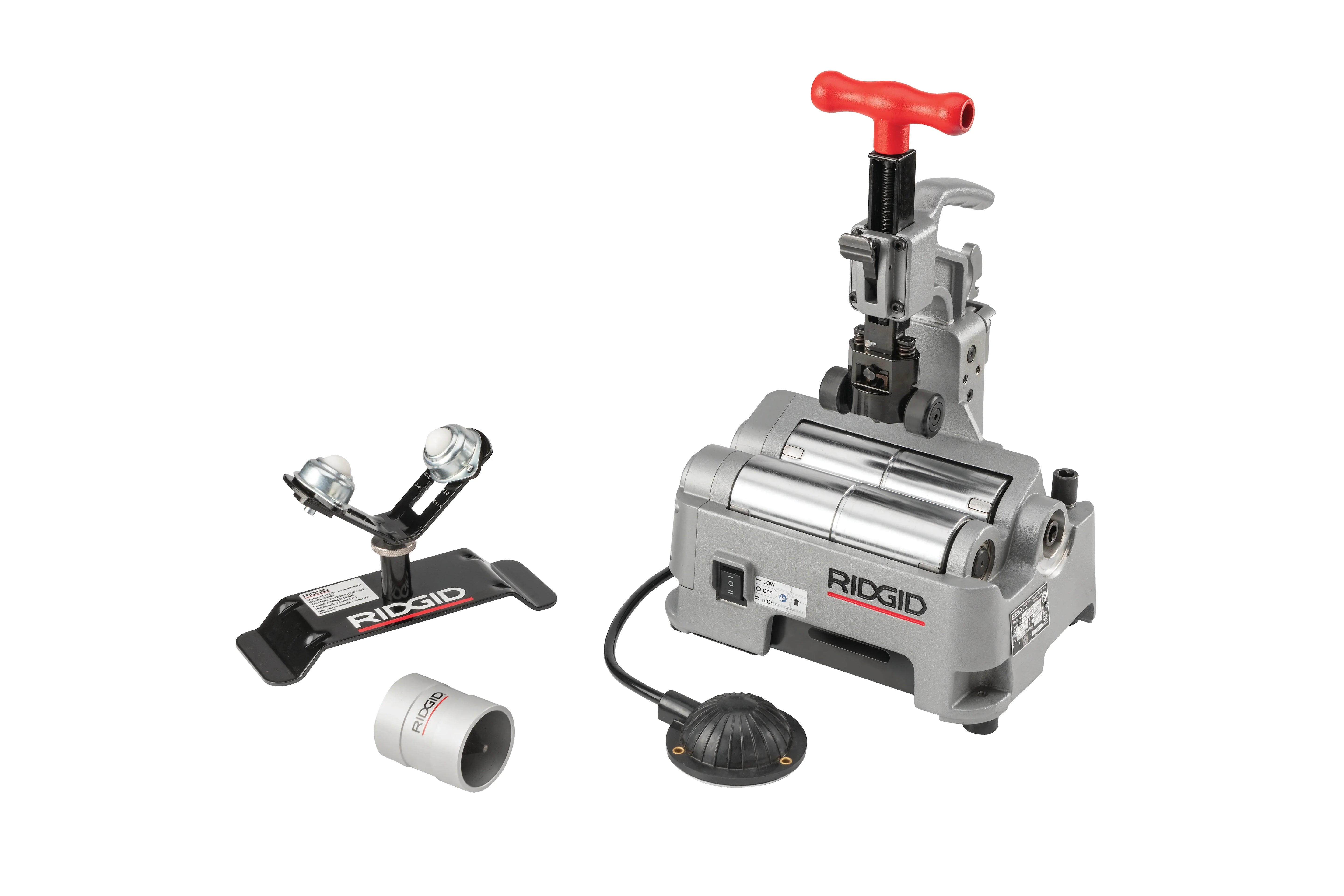 RIDGID 70418 - Cortadora Eléctrica De Tubos Para Acero Inoxidable Con Escariador 137S